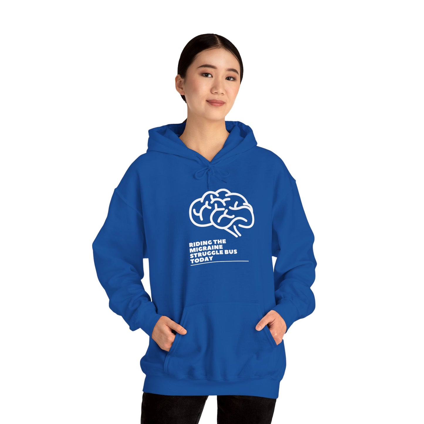 Migraine Day Invisible Illness Warrior Hooded Sweatshirt