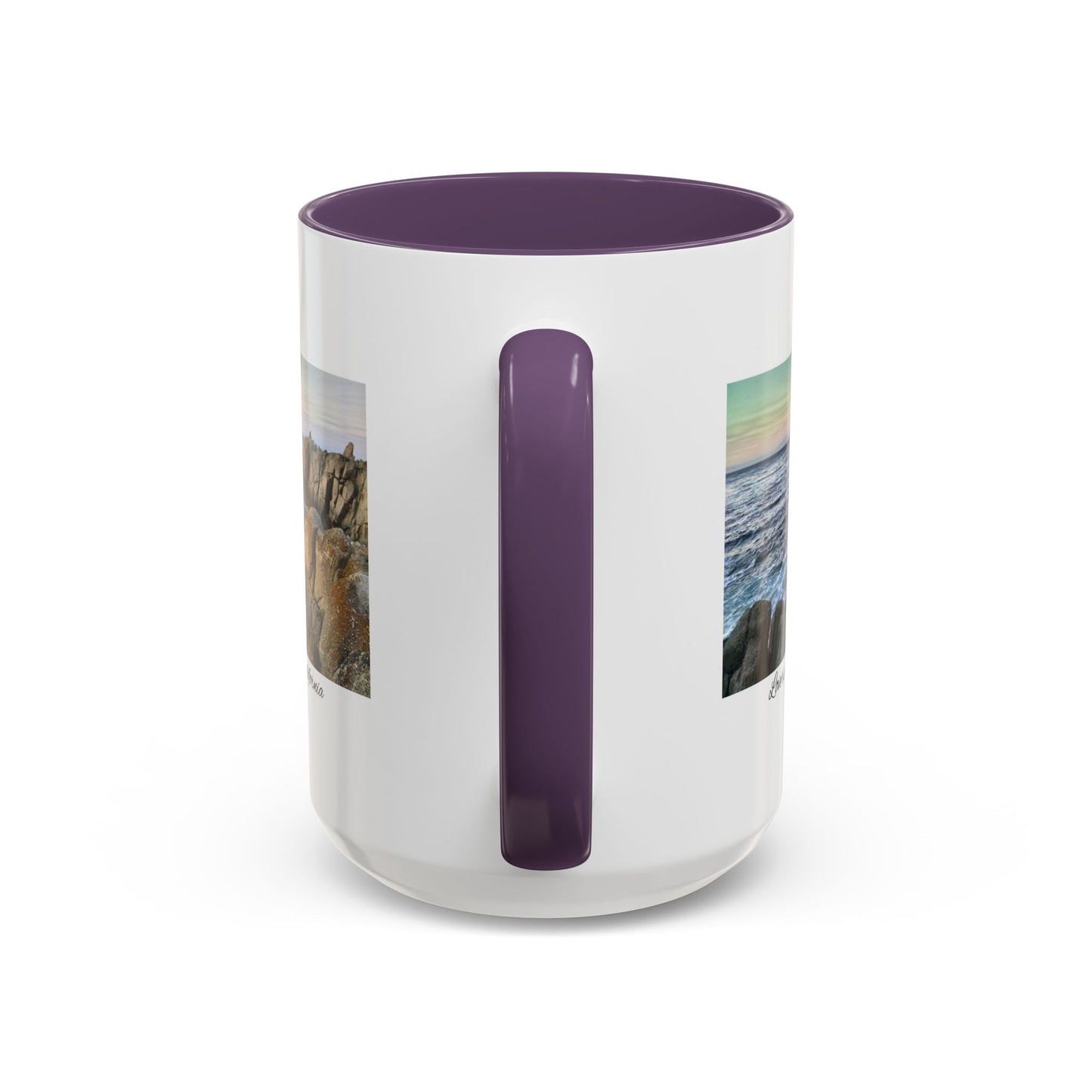 11oz/15oz Ocean View Travelers Coffee Mug Lovers Point, Monterey California San Francisco Bay Area Keepsake