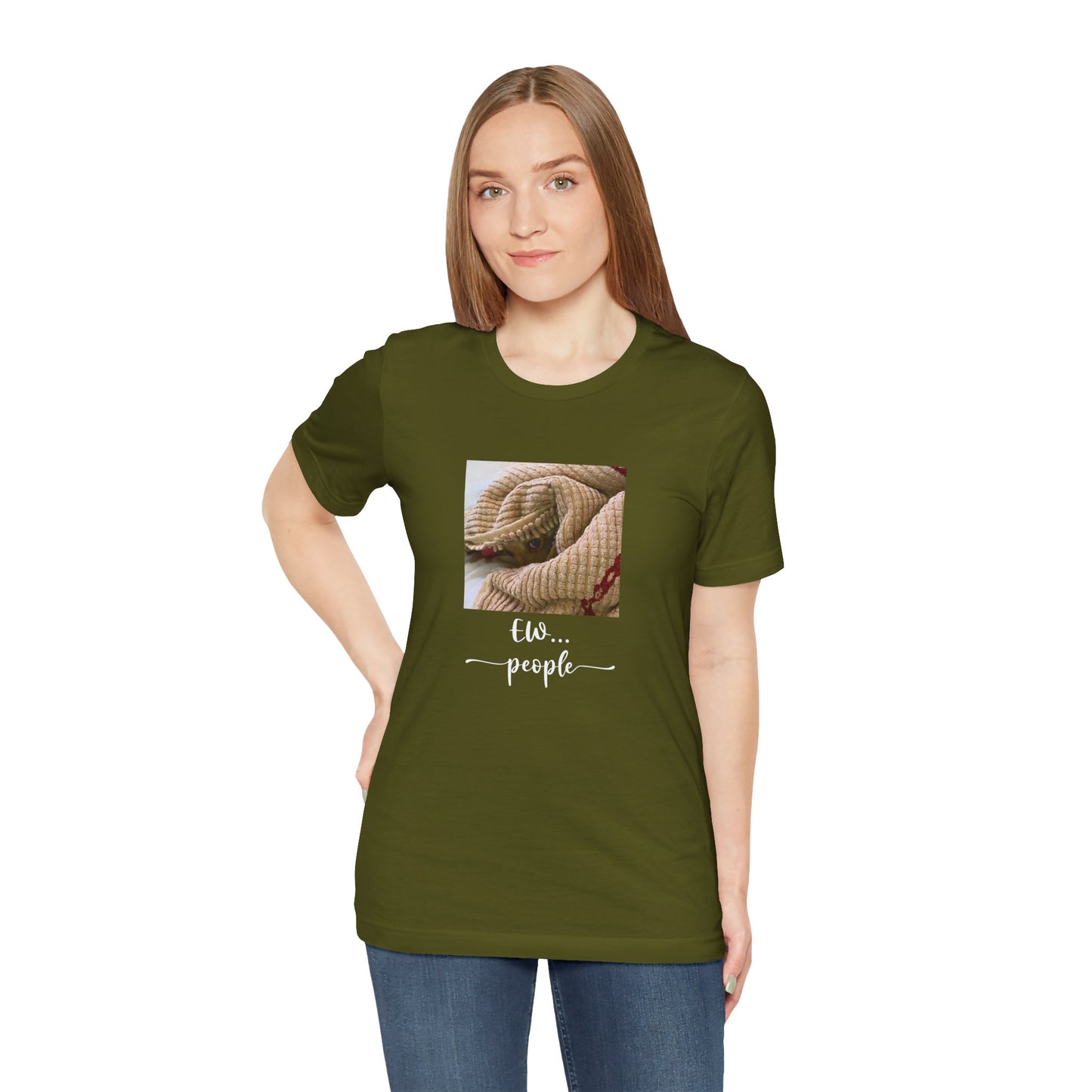 Unisex EW People Introvert Hiding Chihuahua T-Shirt