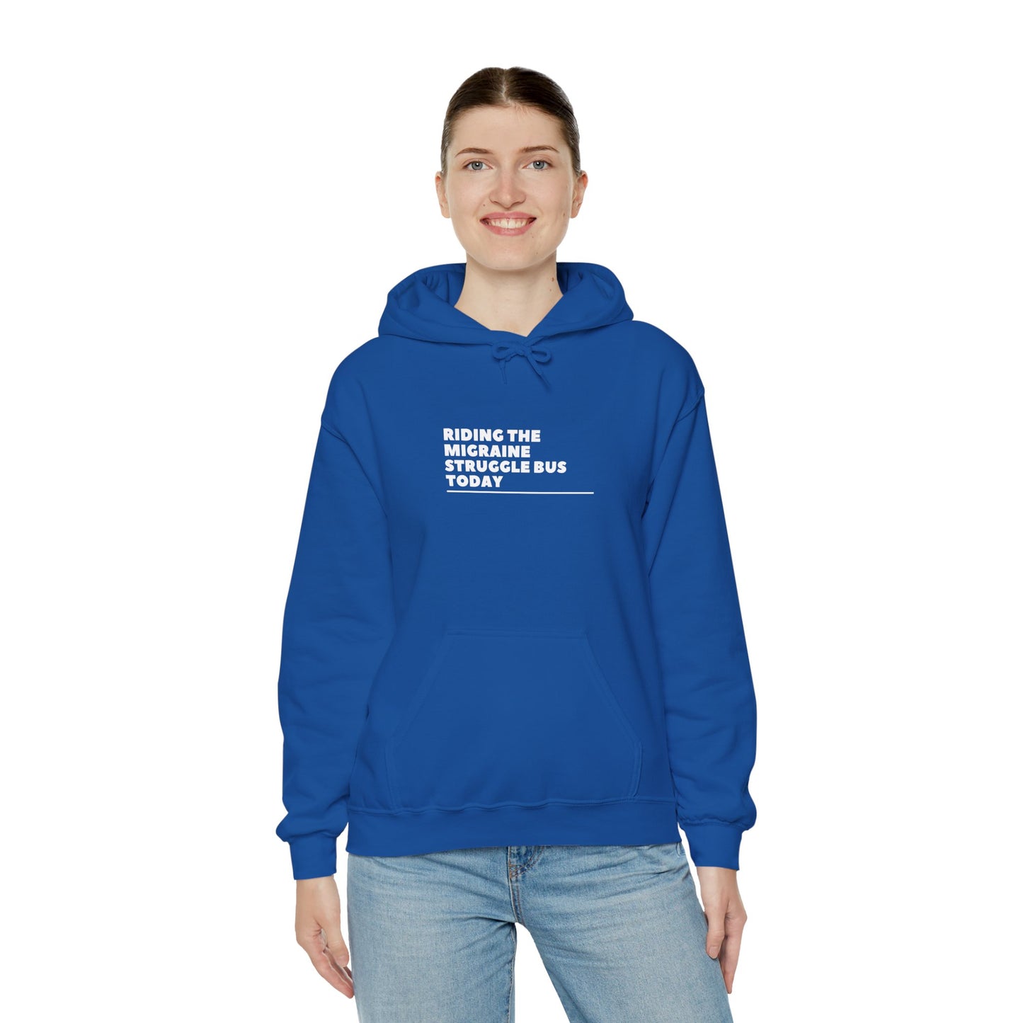 Unisex Migraine Day Invisible Illness Warrior Hooded Sweatshirt