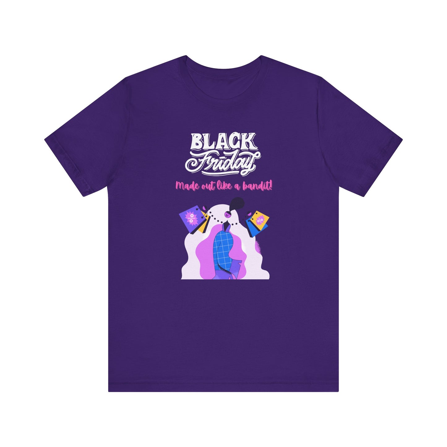 Unisex Jersey Short Sleeve Black Friday Sales T-Shirt