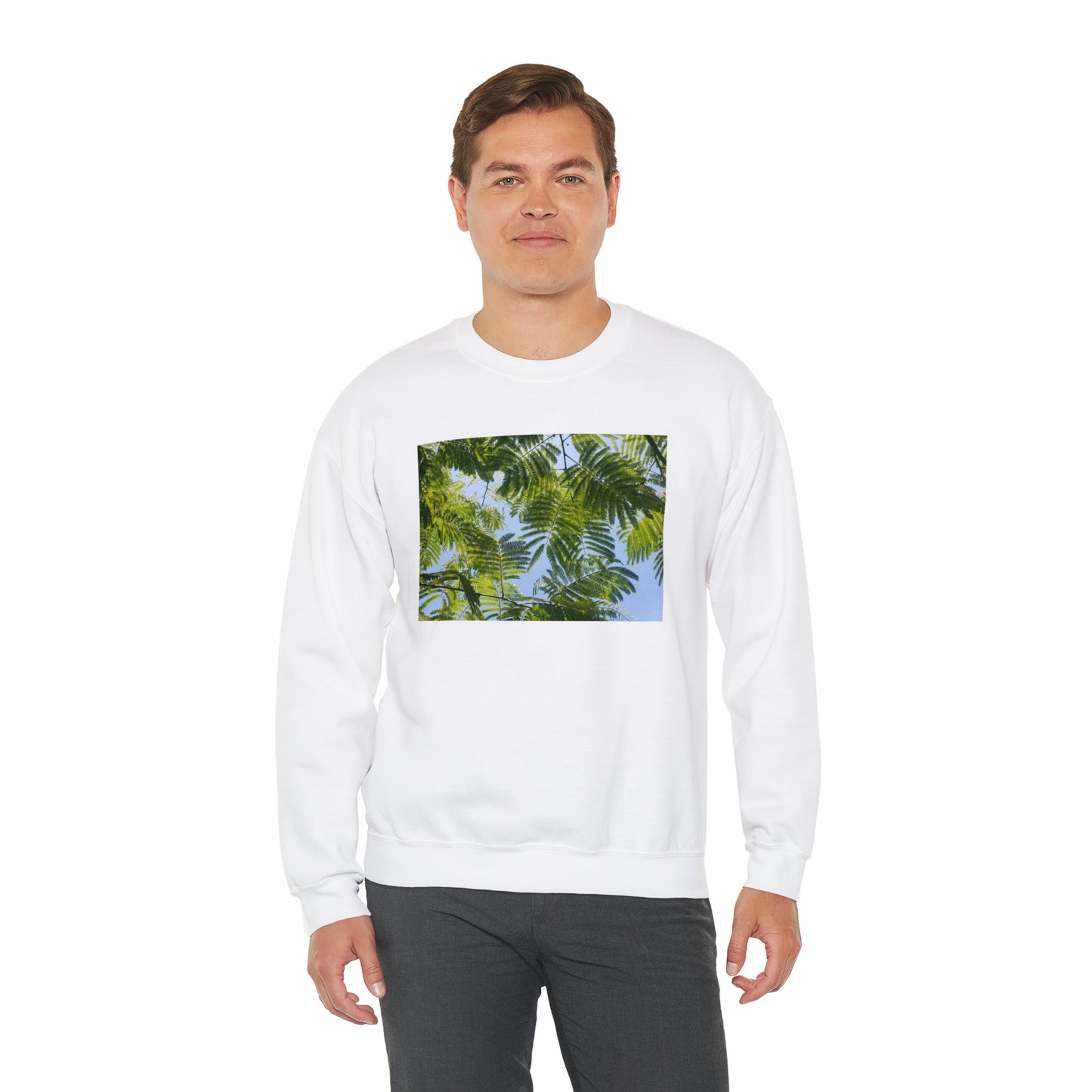 Unisex Heavy Blend™ Crewneck Original Print Silk Canopy Sweatshirt
