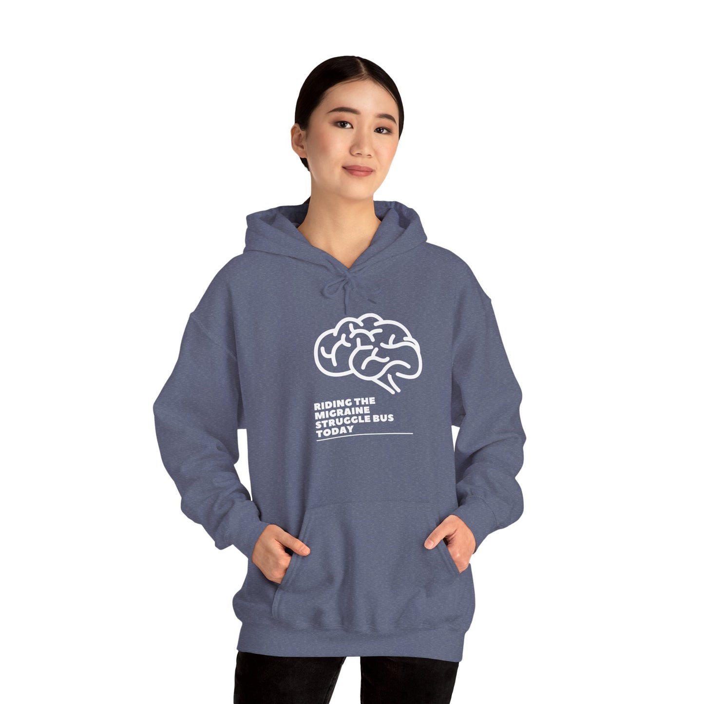 Migraine Day Invisible Illness Warrior Hooded Sweatshirt