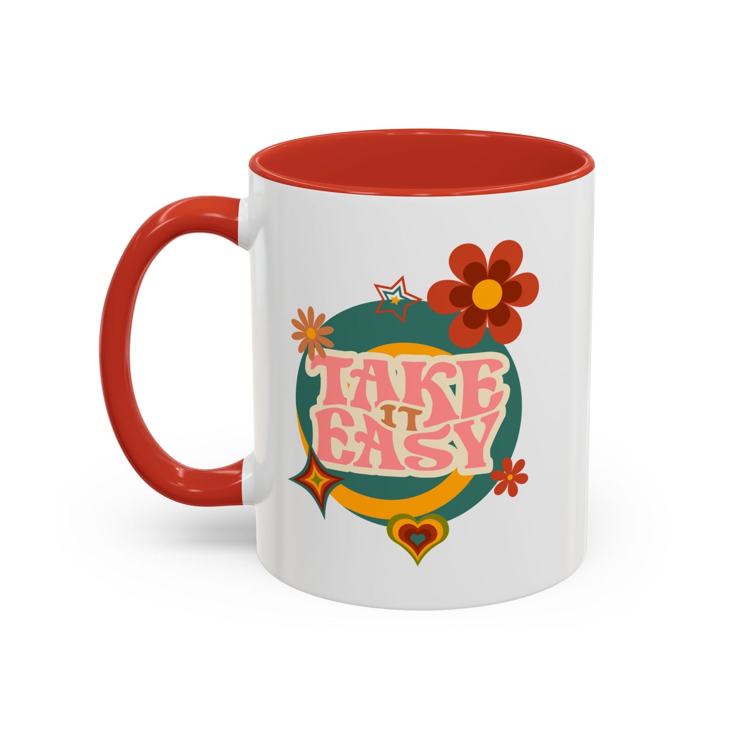 11oz/15oz Retro Vibes Take It Easy Coffee Mug