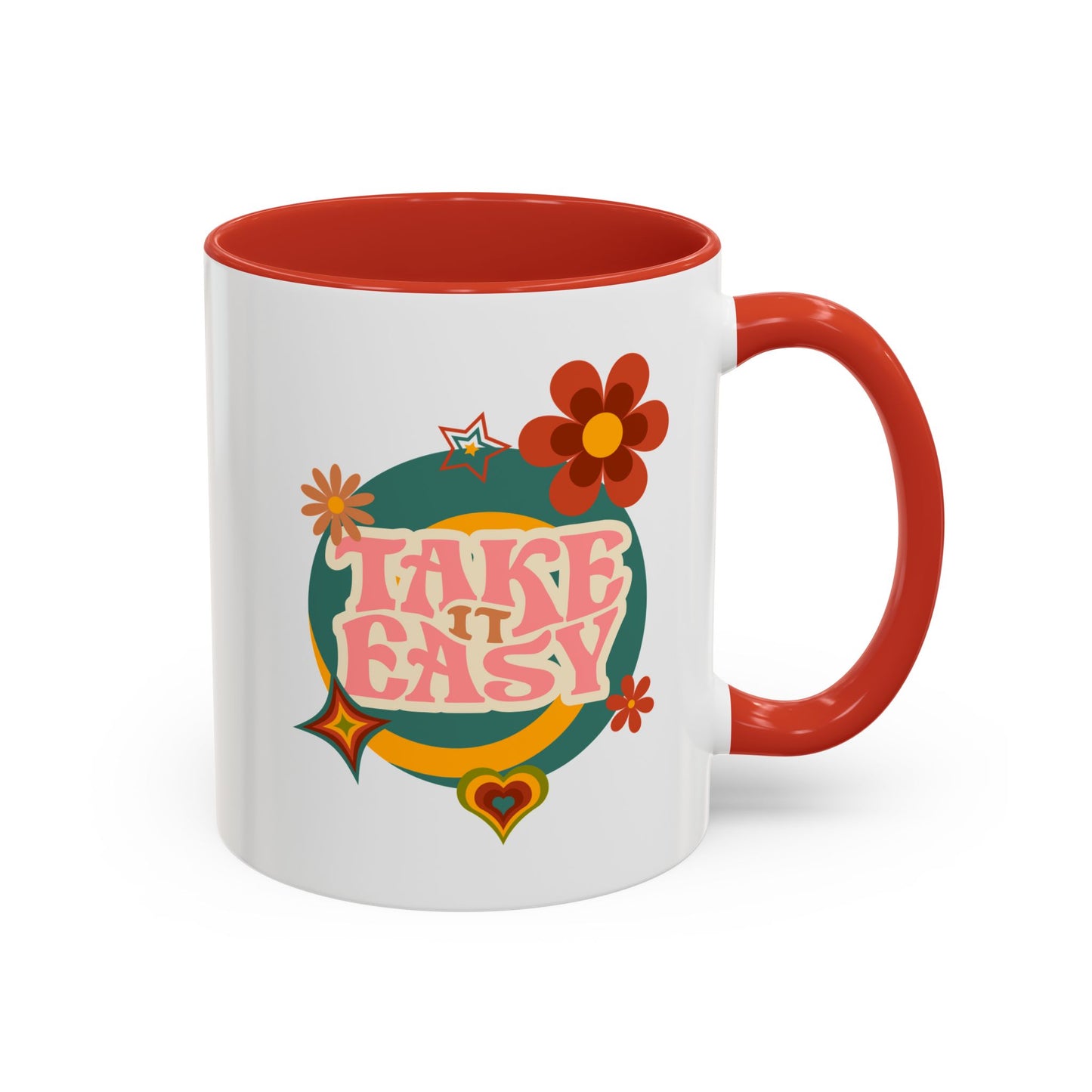11oz/15oz Retro Vibes Take It Easy Coffee Mug