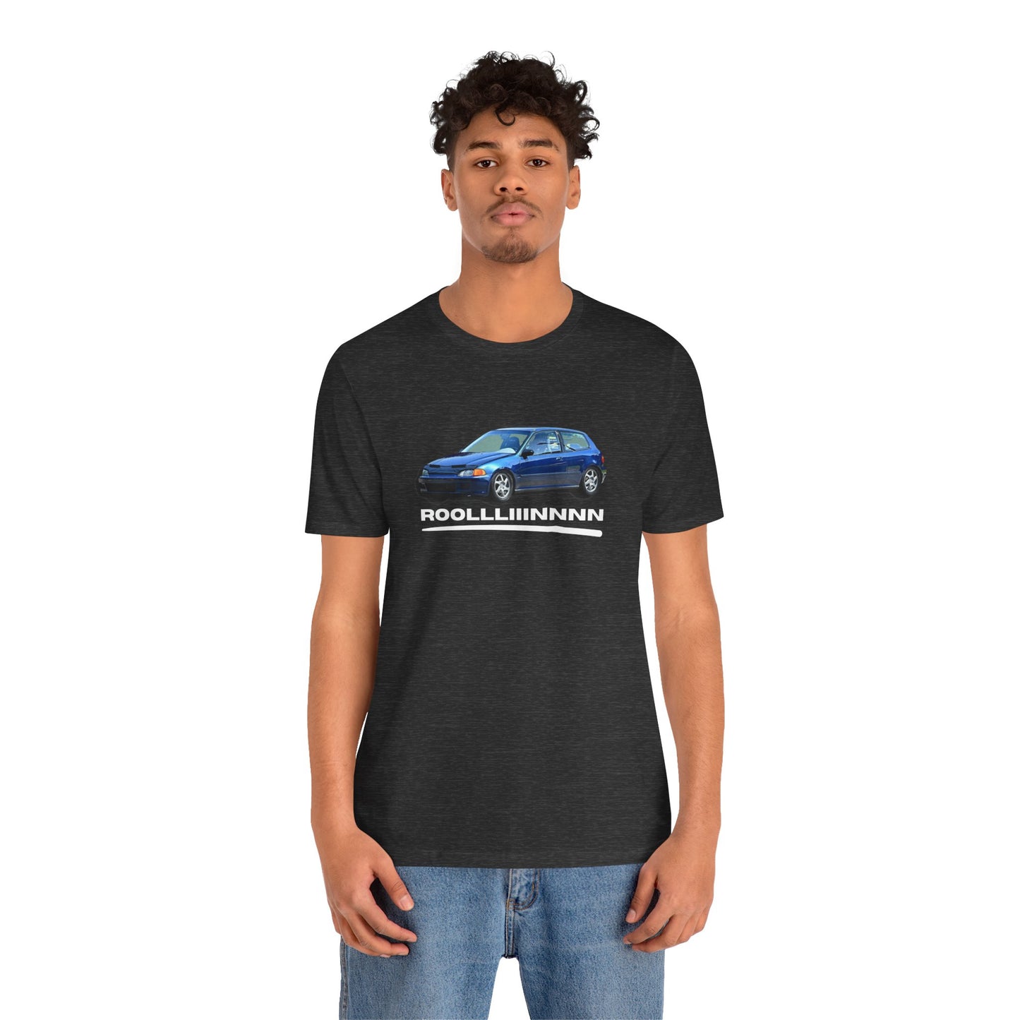 Unisex Jersey Short Sleeve Rolllllin Civic Hatchback Appreciation T-Shirt
