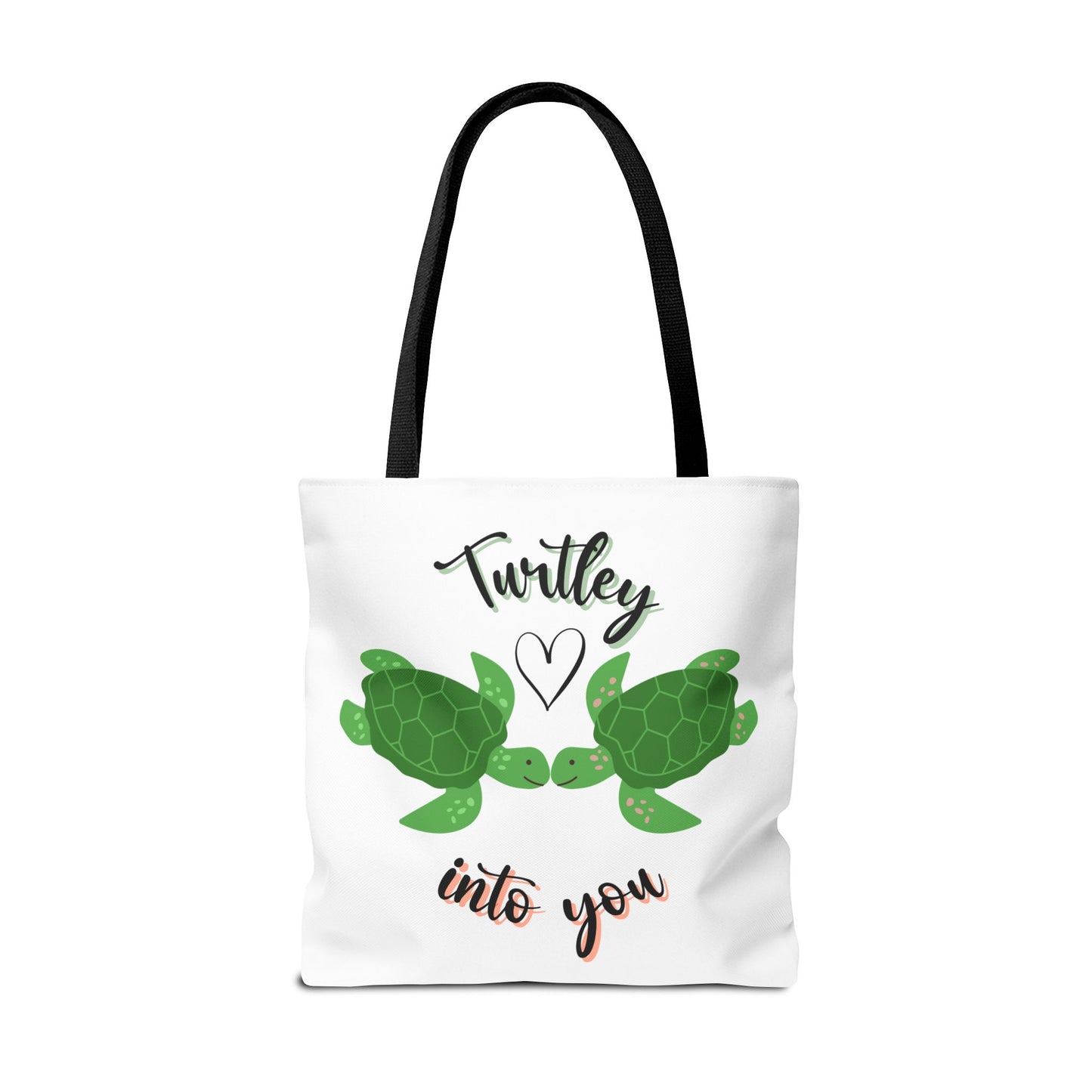 Unisex Cute Turtle Lover Turtley Into You Tote Bag