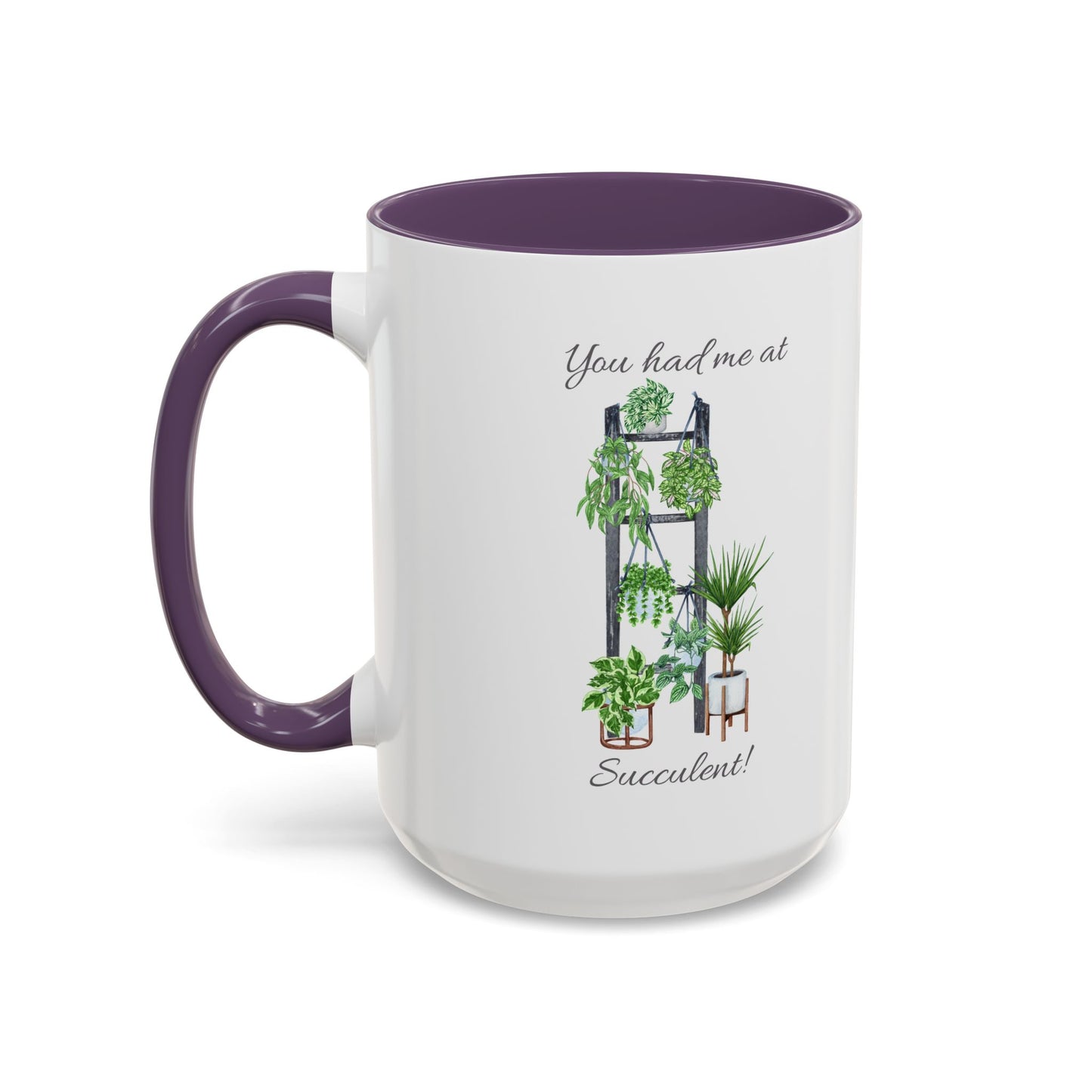 11oz/15oz Garden Themed Succulent Container Garden Plant Parent Coffee Mug