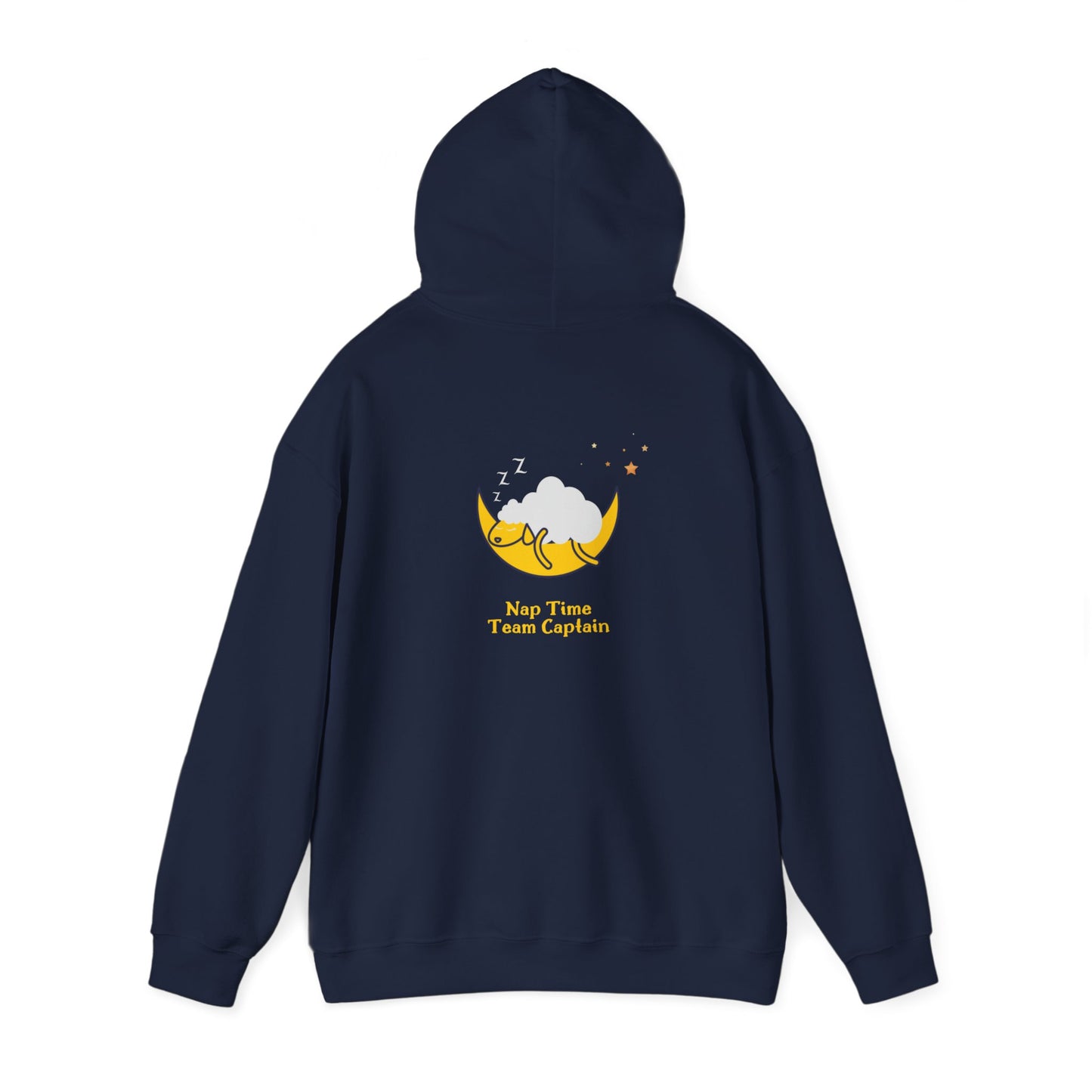 Unisex Heavy Blend™ Nap Time Team Captain Hooded Sweatshirt