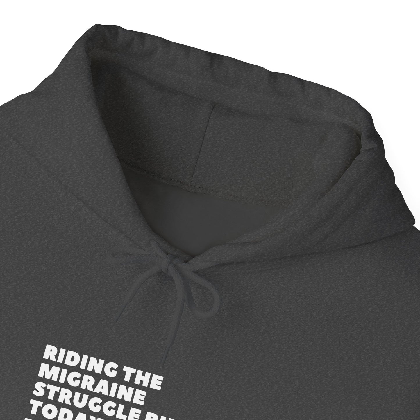 Unisex Migraine Day Invisible Illness Warrior Hooded Sweatshirt