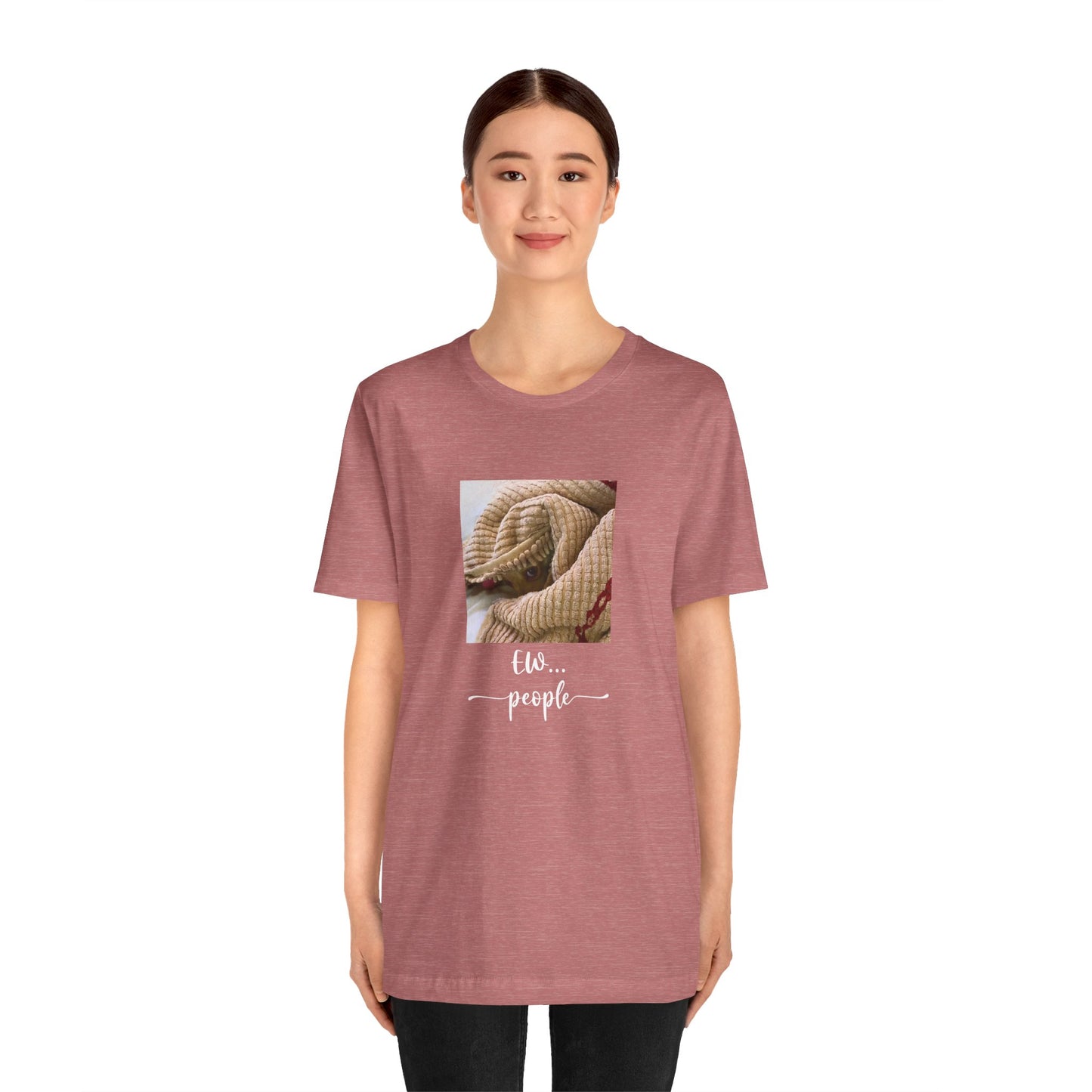 Unisex EW People Introvert Hiding Chihuahua T-Shirt