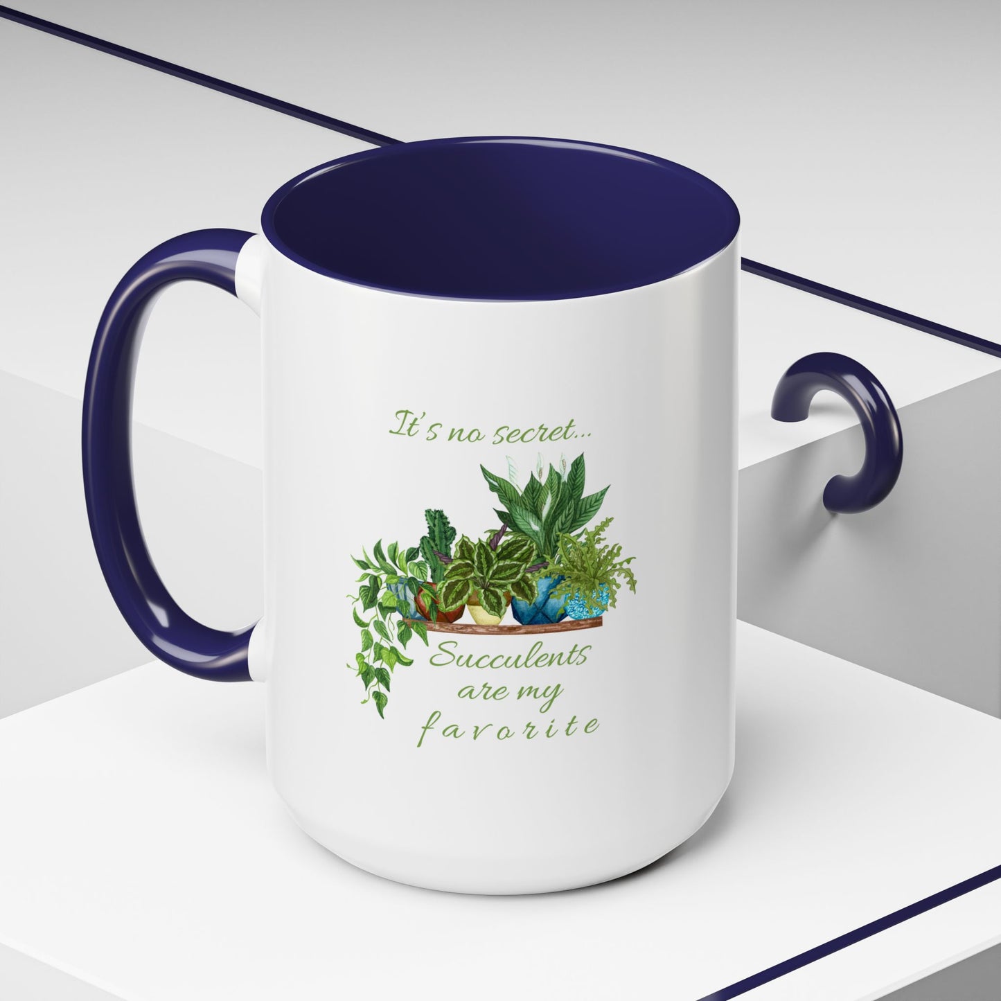 11oz/15oz Garden Themed Succulent Plant Parent Container Gardener Succulents Are My Favorite Coffee Mug