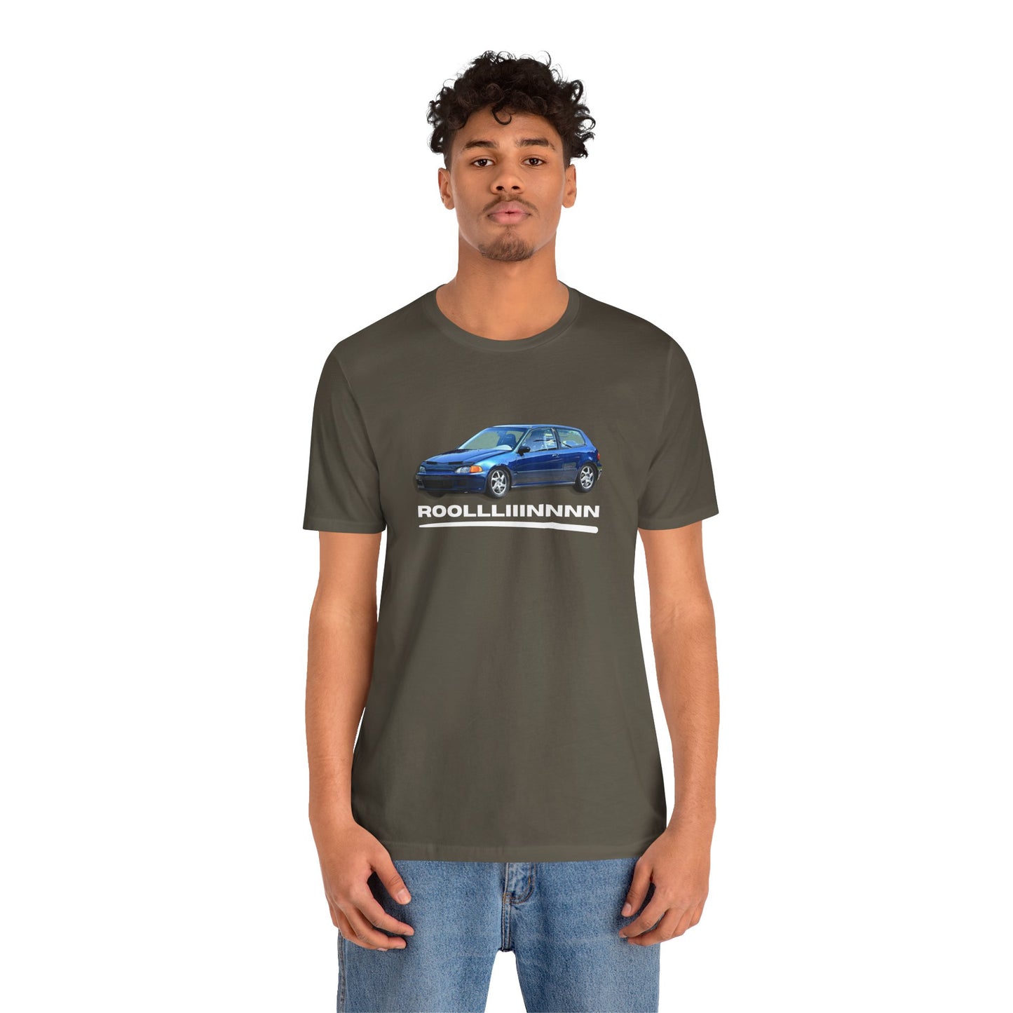 Unisex Jersey Short Sleeve Rolllllin Civic Hatchback Appreciation T-Shirt