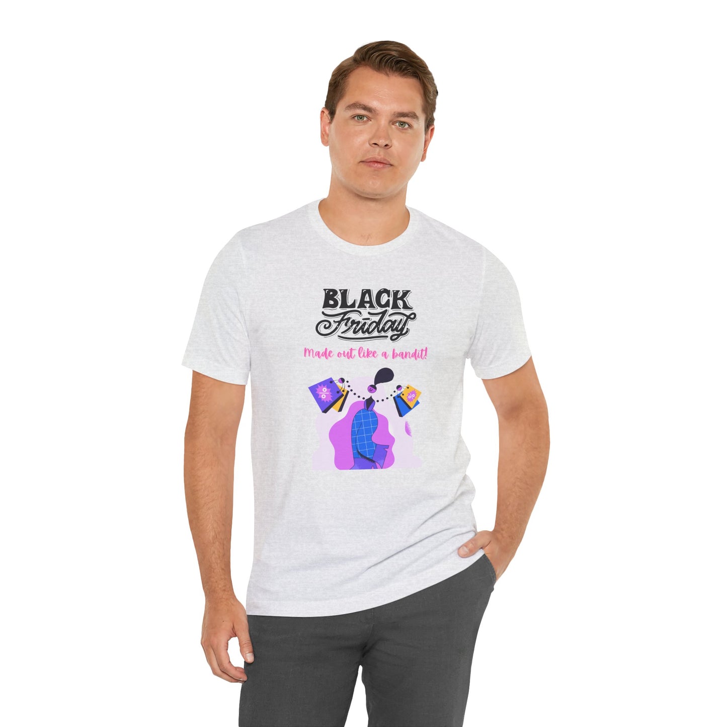Unisex Jersey Short Sleeve Black Friday Sales T-Shirt