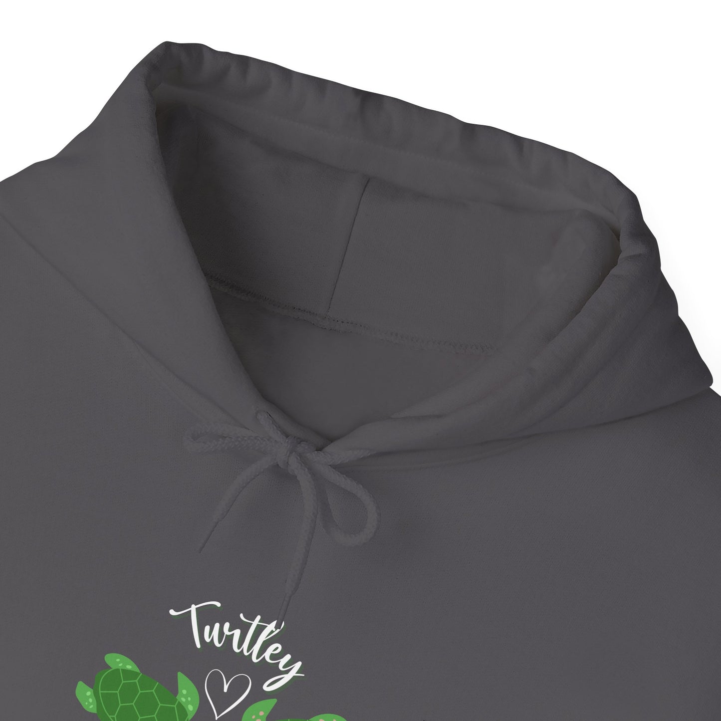 Unisex Cute Turtle Lover Turtley Into You Hooded Sweatshirt