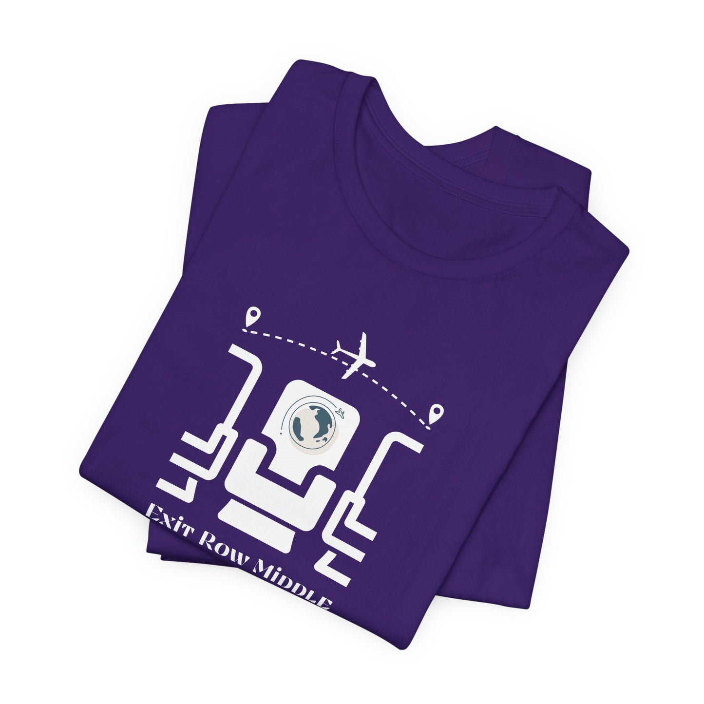 Unisex Jersey Short Sleeve Exit Row Middle Travel T-Shirt