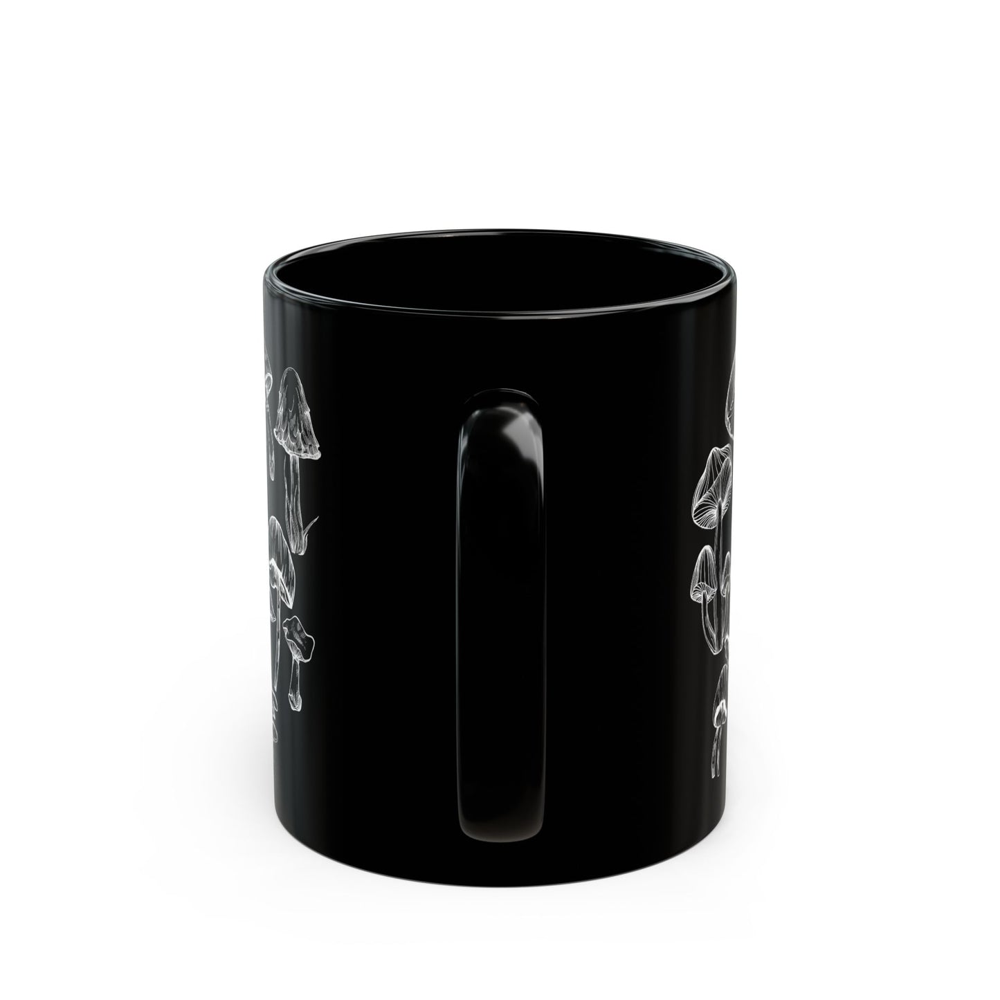 Mushroom Lover Fungi Print Toadstool Mycology Coffee Mug