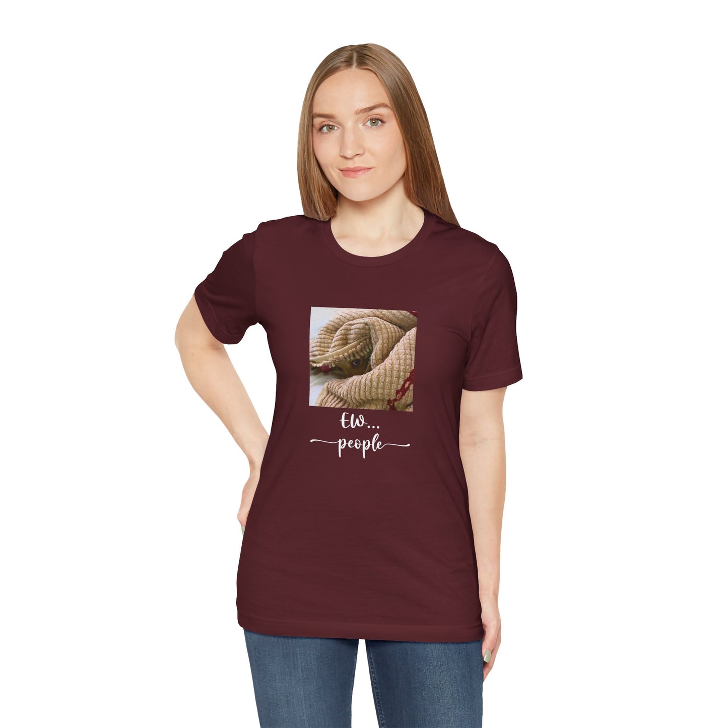 Unisex EW People Introvert Hiding Chihuahua T-Shirt