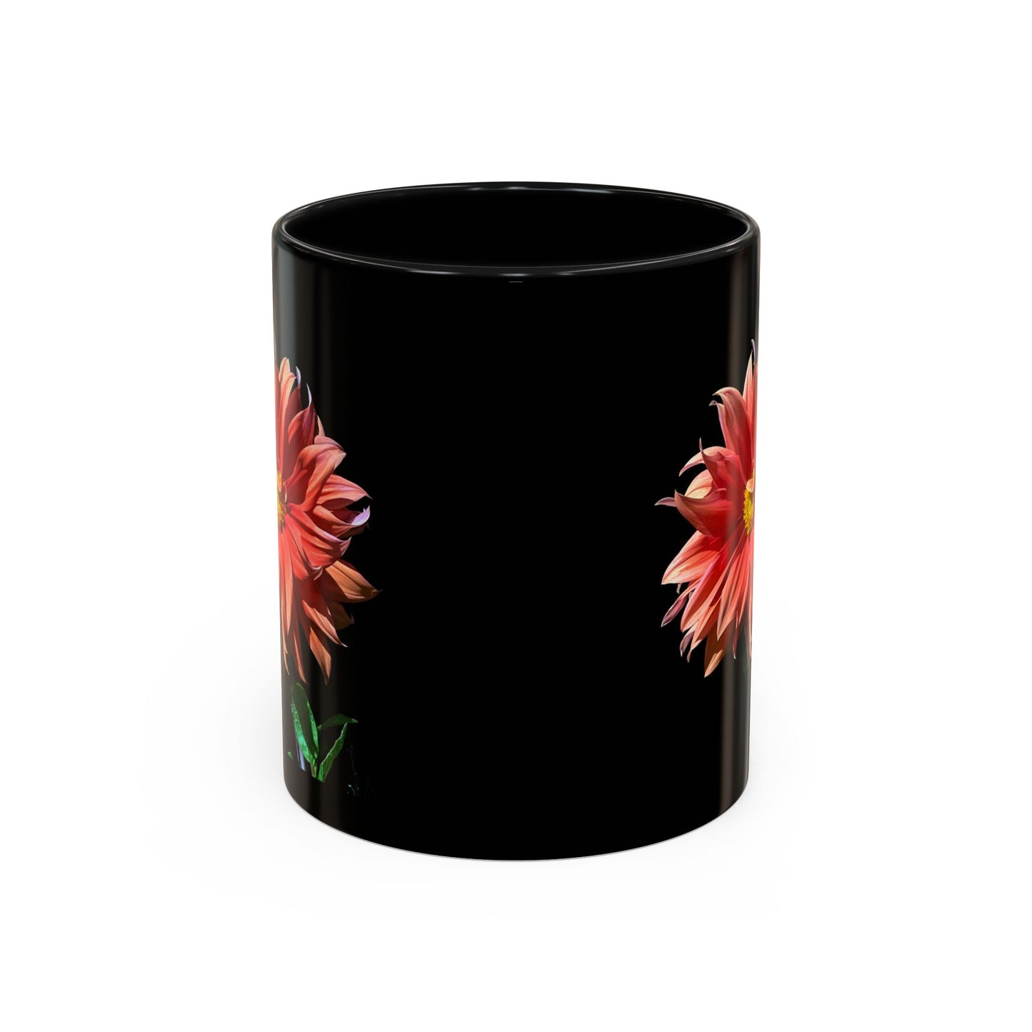 11oz/15oz Dahlia Flower Coffee Mug