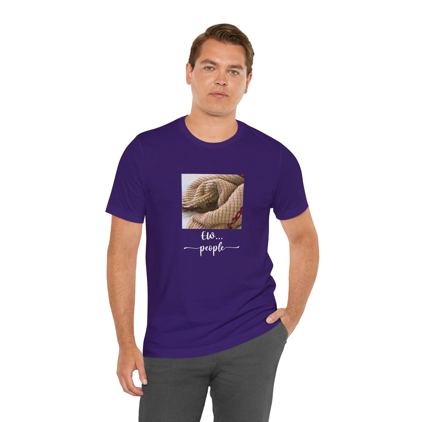 Unisex EW People Introvert Hiding Chihuahua T-Shirt