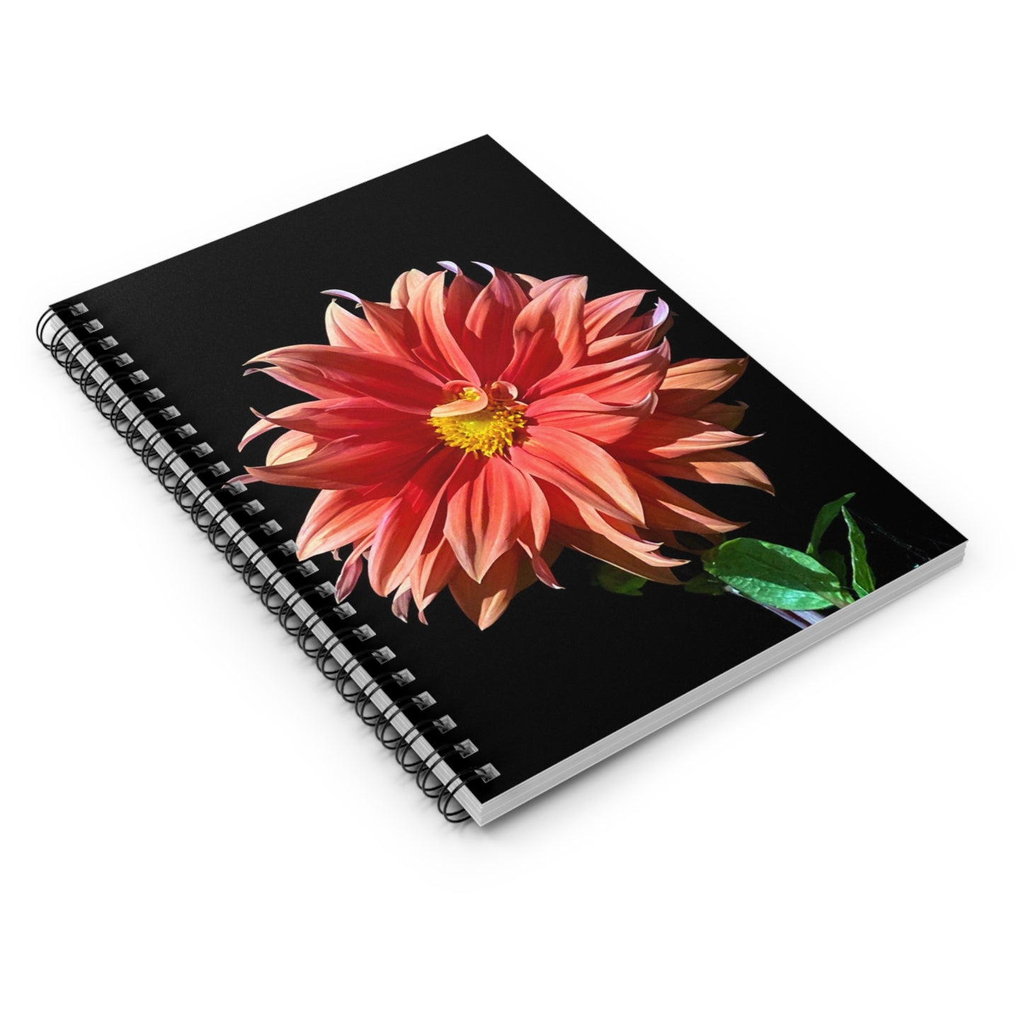 Spiral Notebook - Dahlia Flower