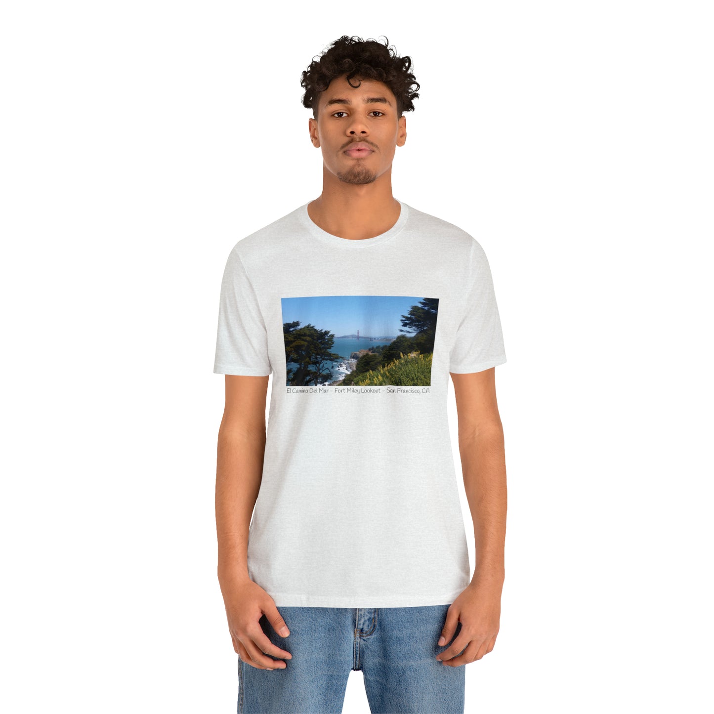 Unisex Jersey Short Sleeve El Camino Del Mar, San Francisco, California