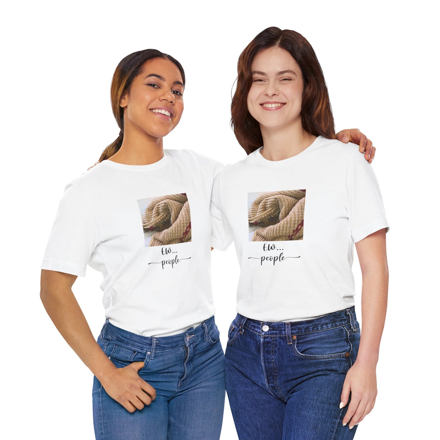 Unisex EW People Introvert Hiding Chihuahua T-Shirt