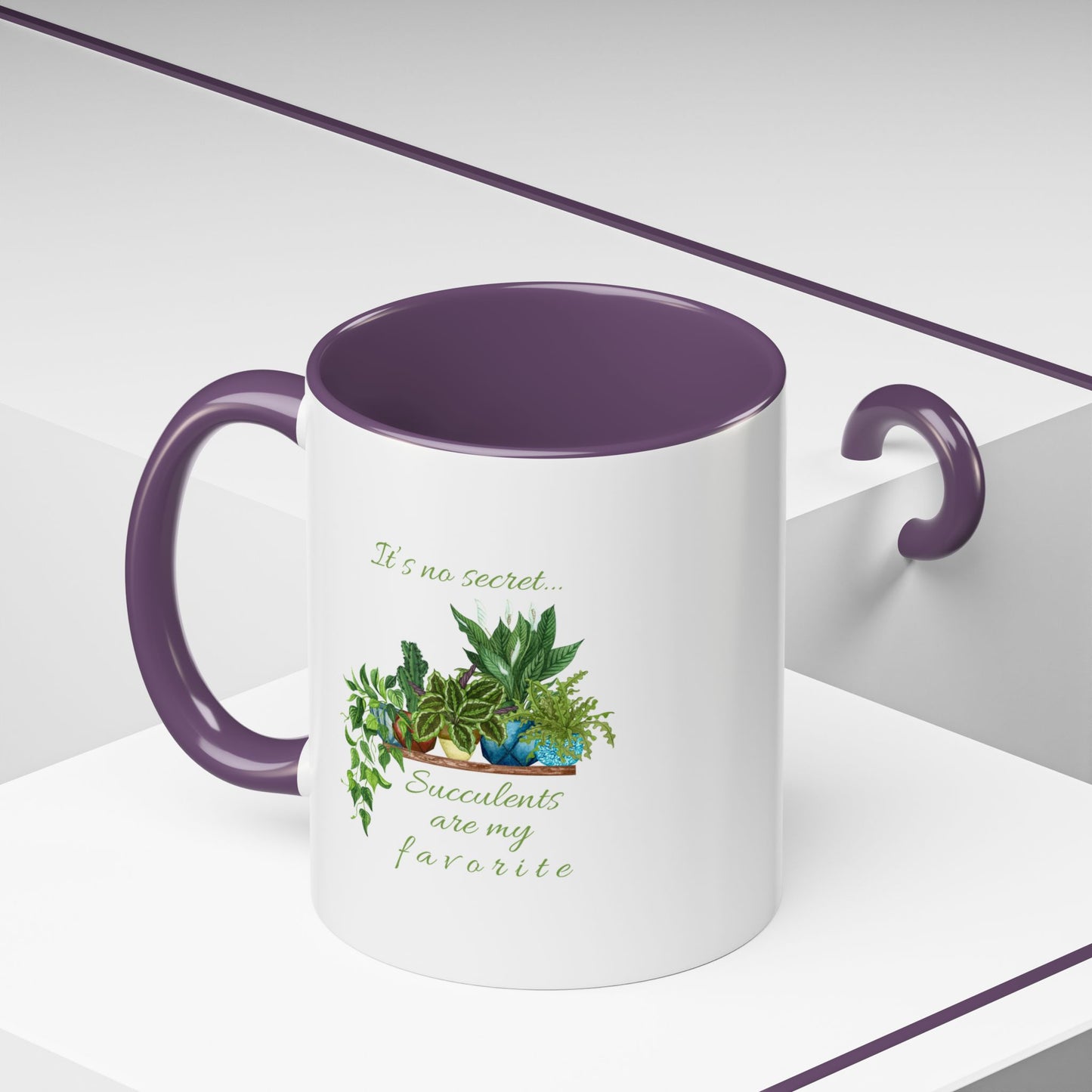 11oz/15oz Garden Themed Succulent Plant Parent Container Gardener Succulents Are My Favorite Coffee Mug