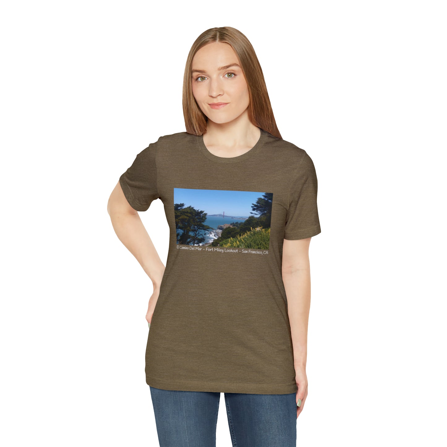 Unisex Jersey Short Sleeve El Camino Del Mar, San Francisco, California