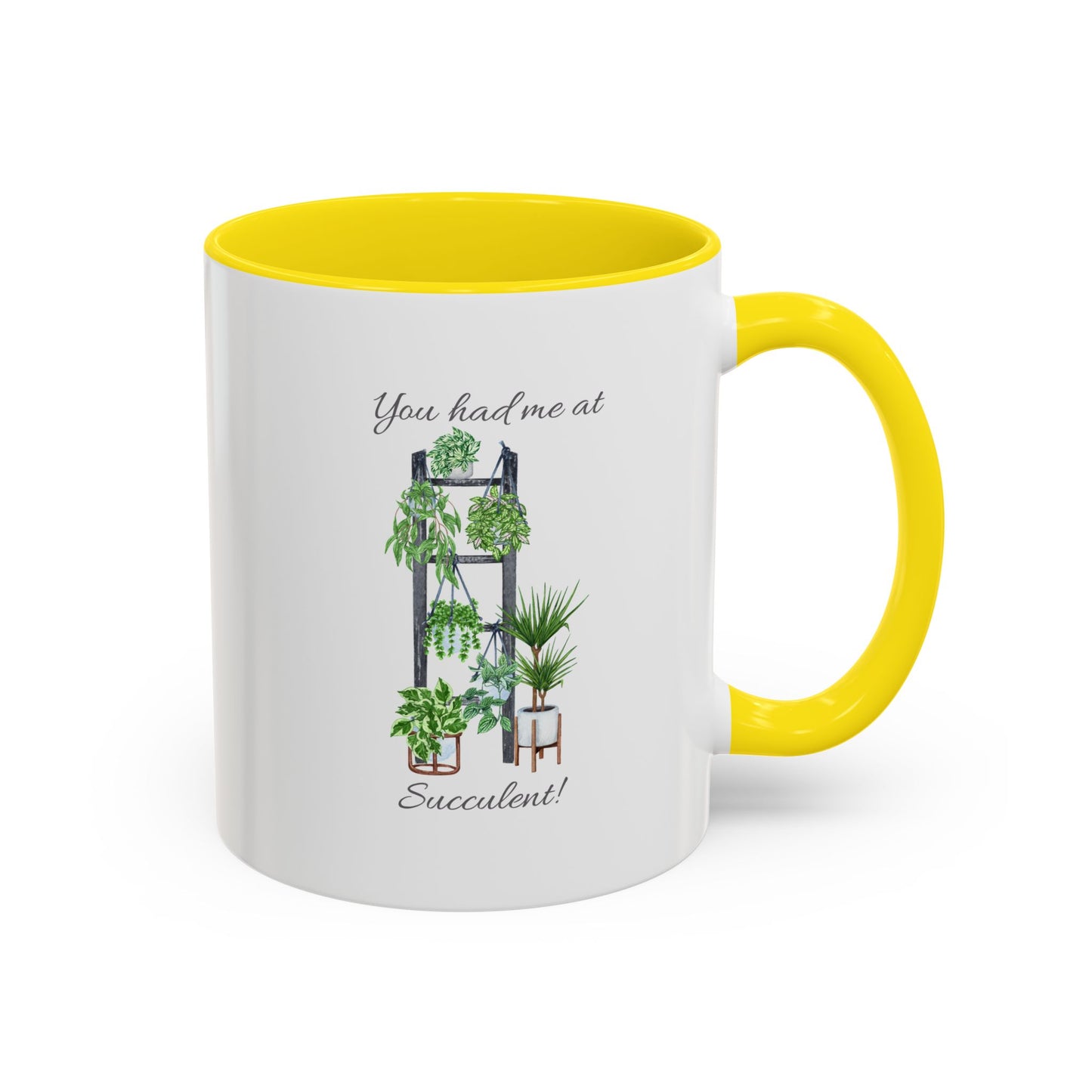 11oz/15oz Garden Themed Succulent Container Garden Plant Parent Coffee Mug