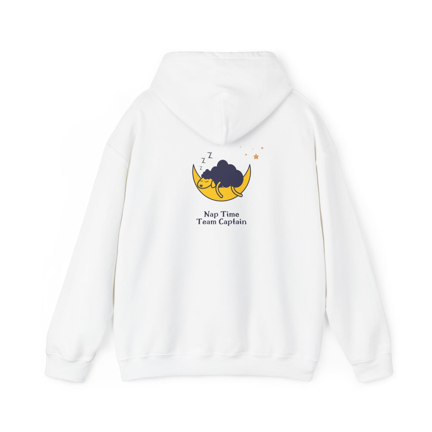 Unisex Heavy Blend™ Nap Time Team Captain Hooded Sweatshirt
