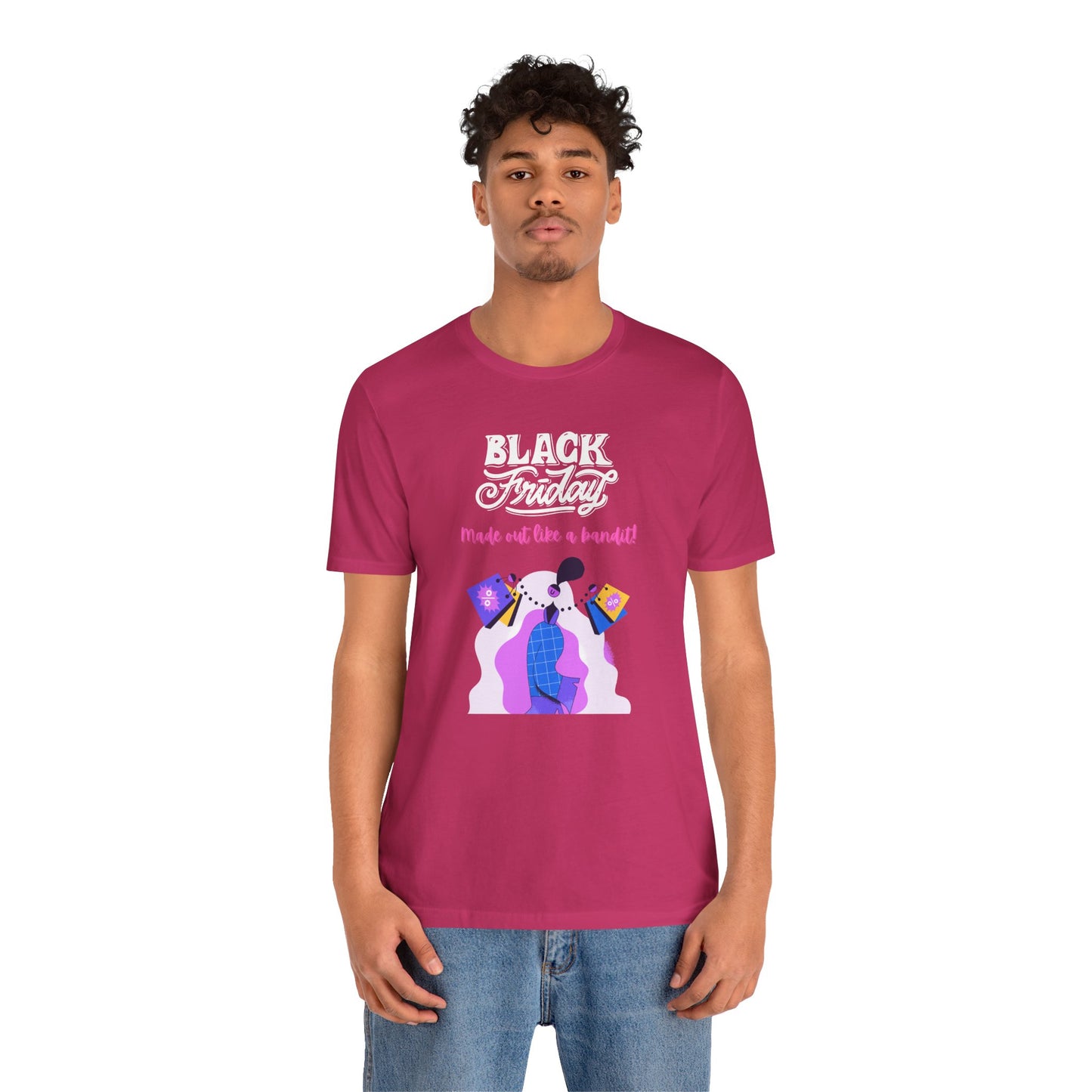 Unisex Jersey Short Sleeve Black Friday Sales T-Shirt