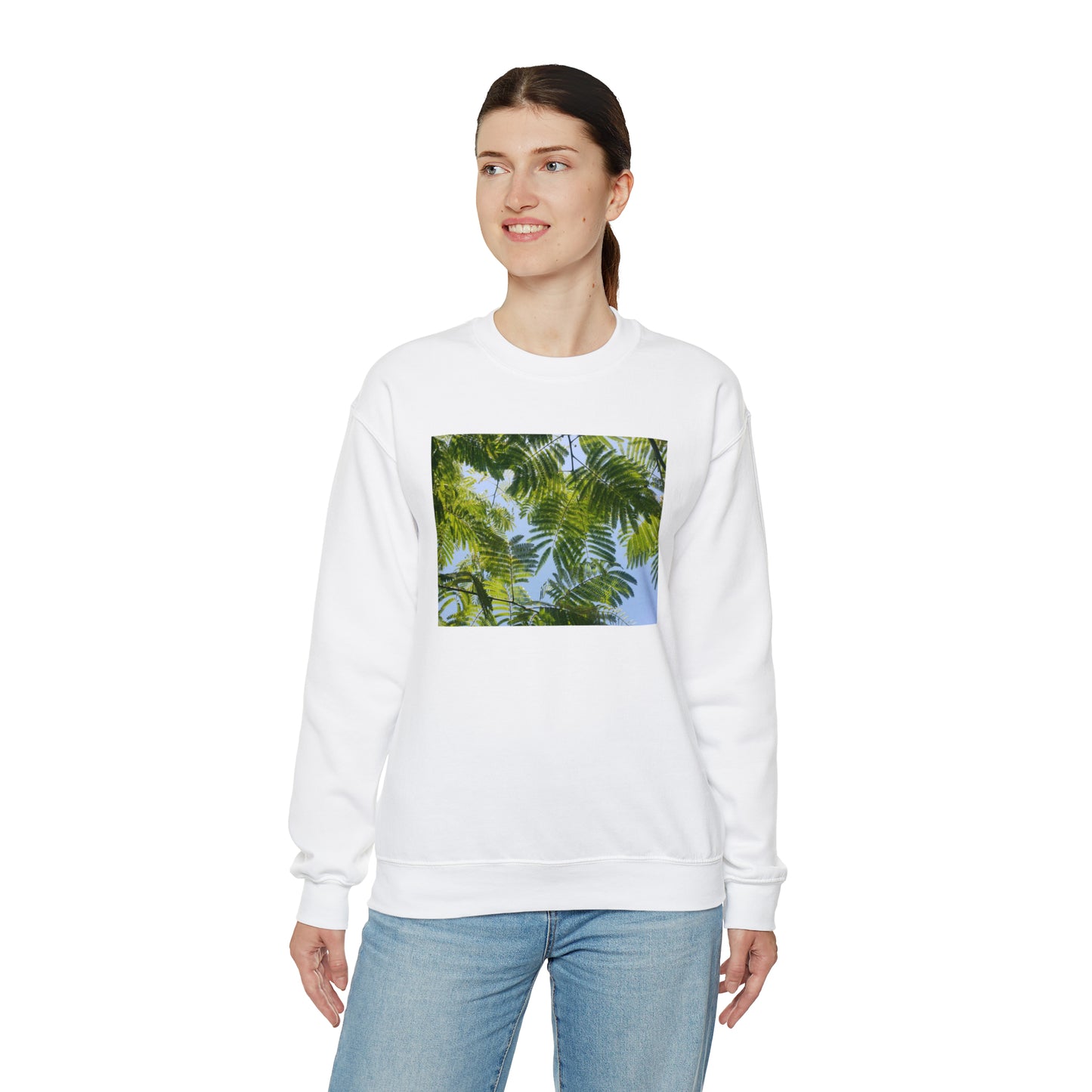 Unisex Heavy Blend™ Crewneck Original Print Silk Canopy Sweatshirt