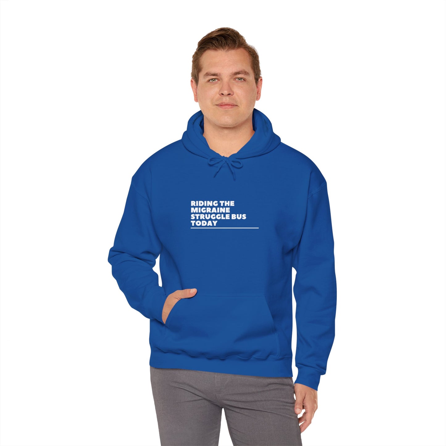 Unisex Migraine Day Invisible Illness Warrior Hooded Sweatshirt