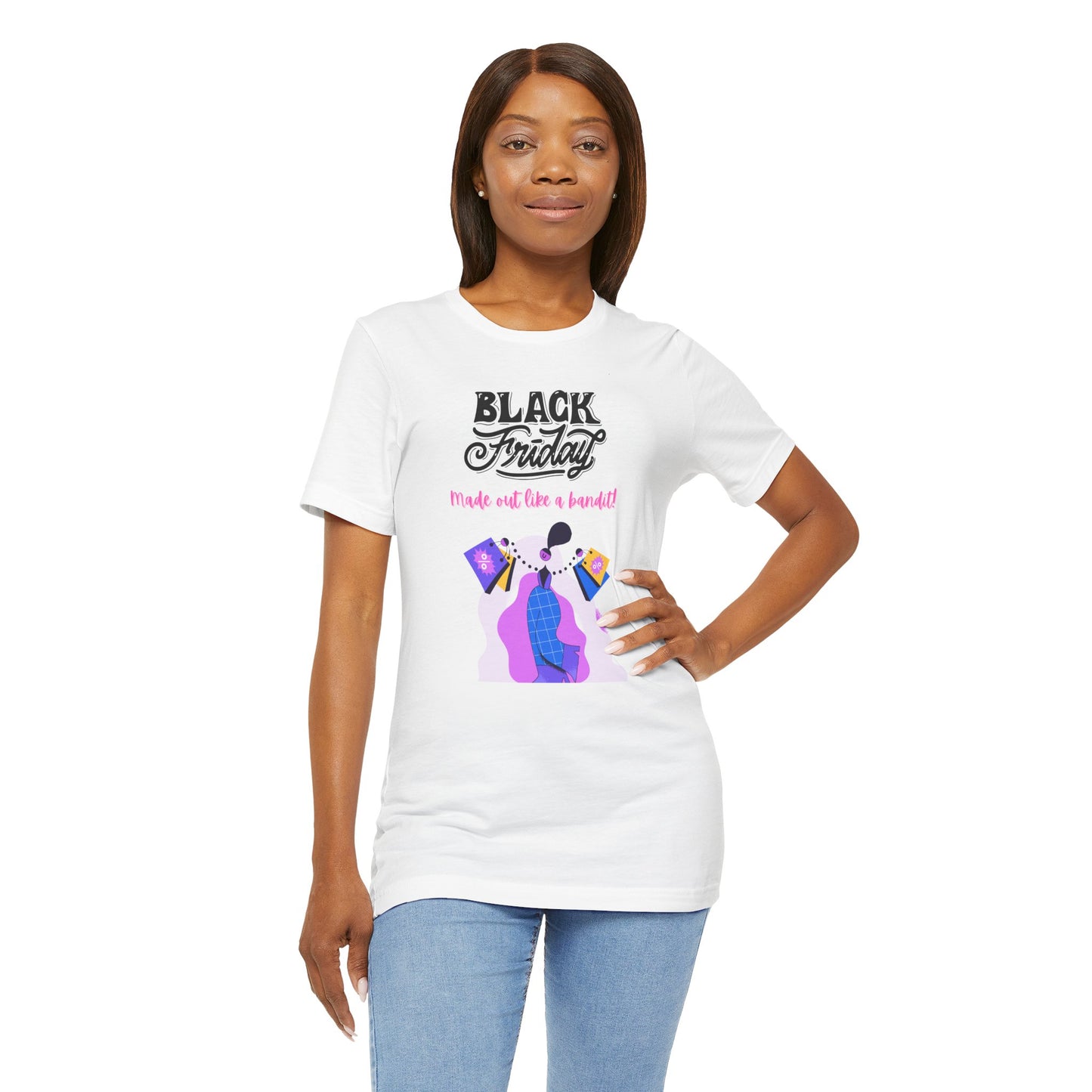 Unisex Jersey Short Sleeve Black Friday Sales T-Shirt