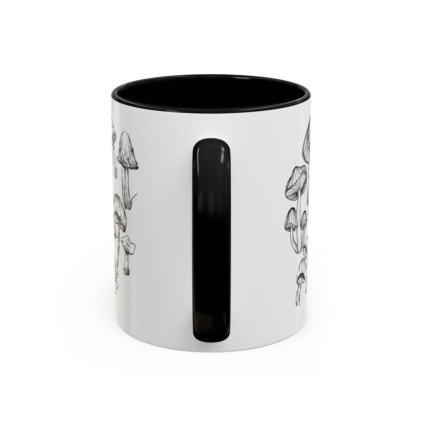 11oz/15oz Mushroom Lover Fungi Print Toadstool Coffee Mug
