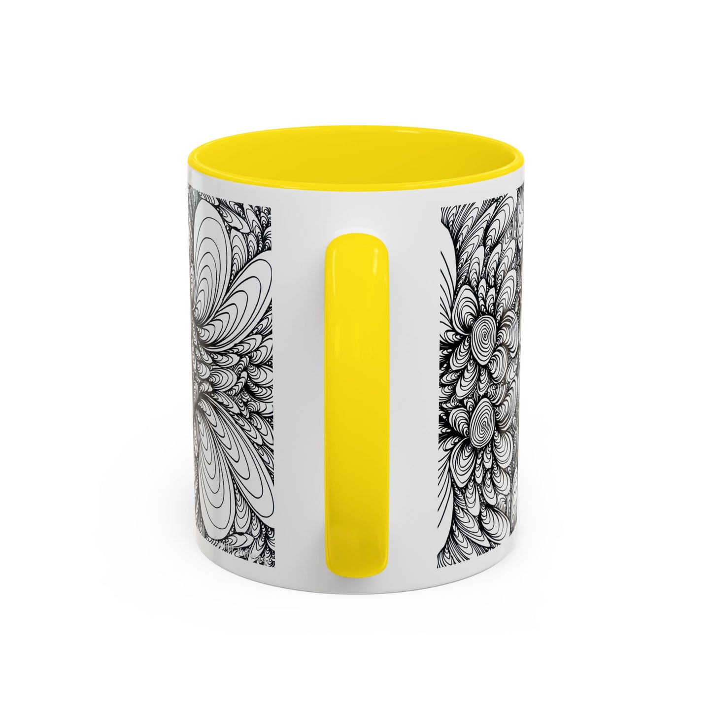 11oz/15oz Original Line Art Mug - Blooms