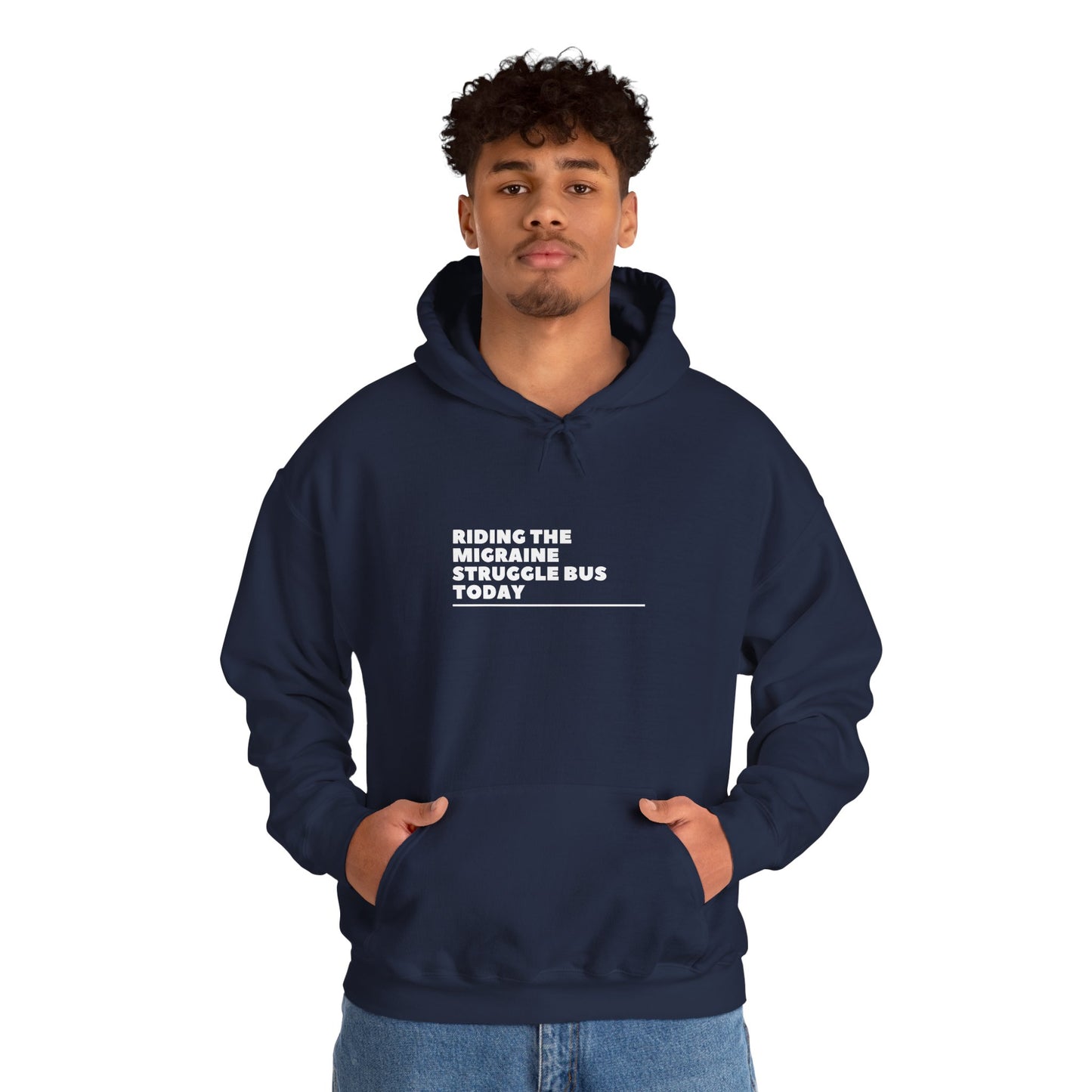 Unisex Migraine Day Invisible Illness Warrior Hooded Sweatshirt