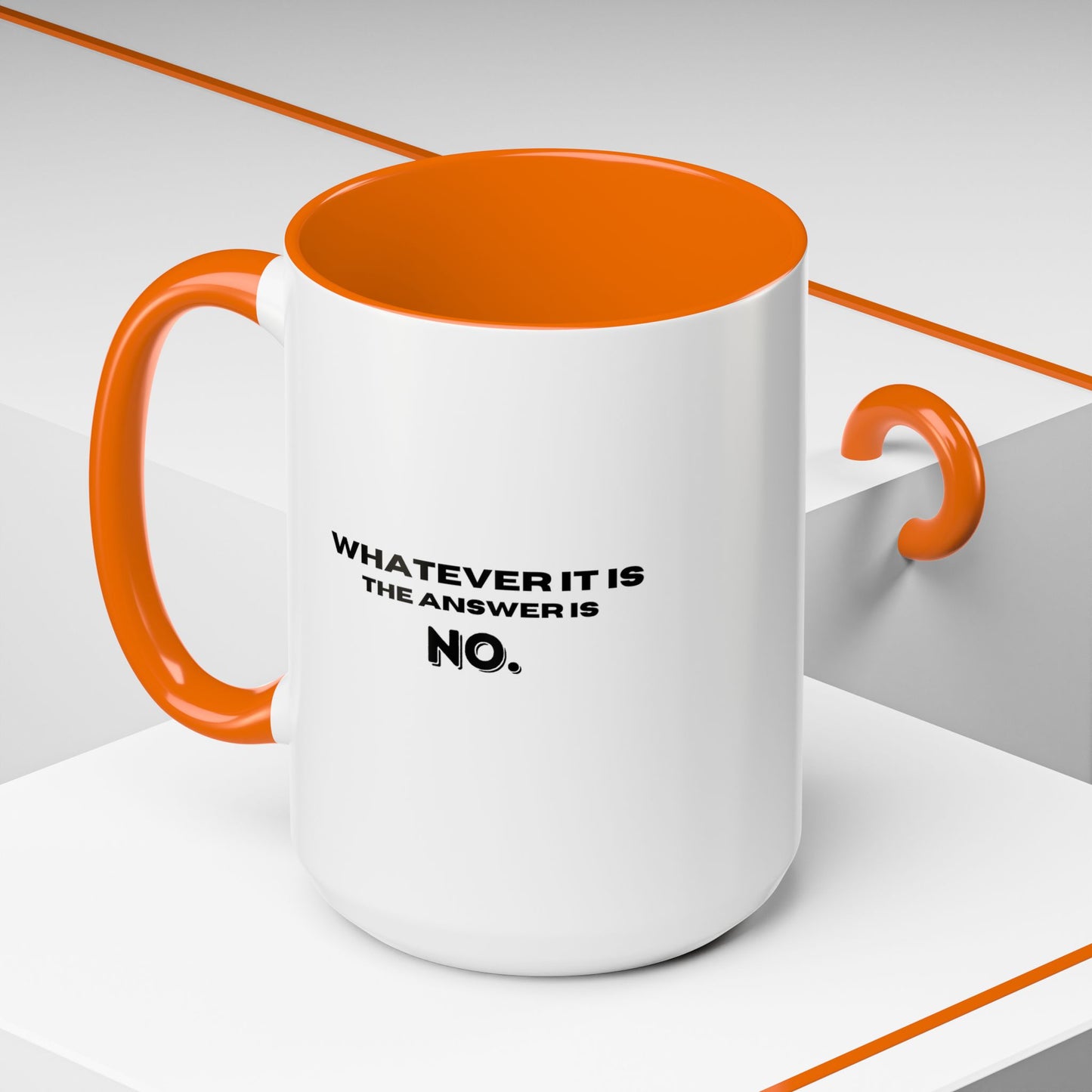 11oz/15oz Self Love Motivational Mental Heath Awareness SAY NO Coffee Mug