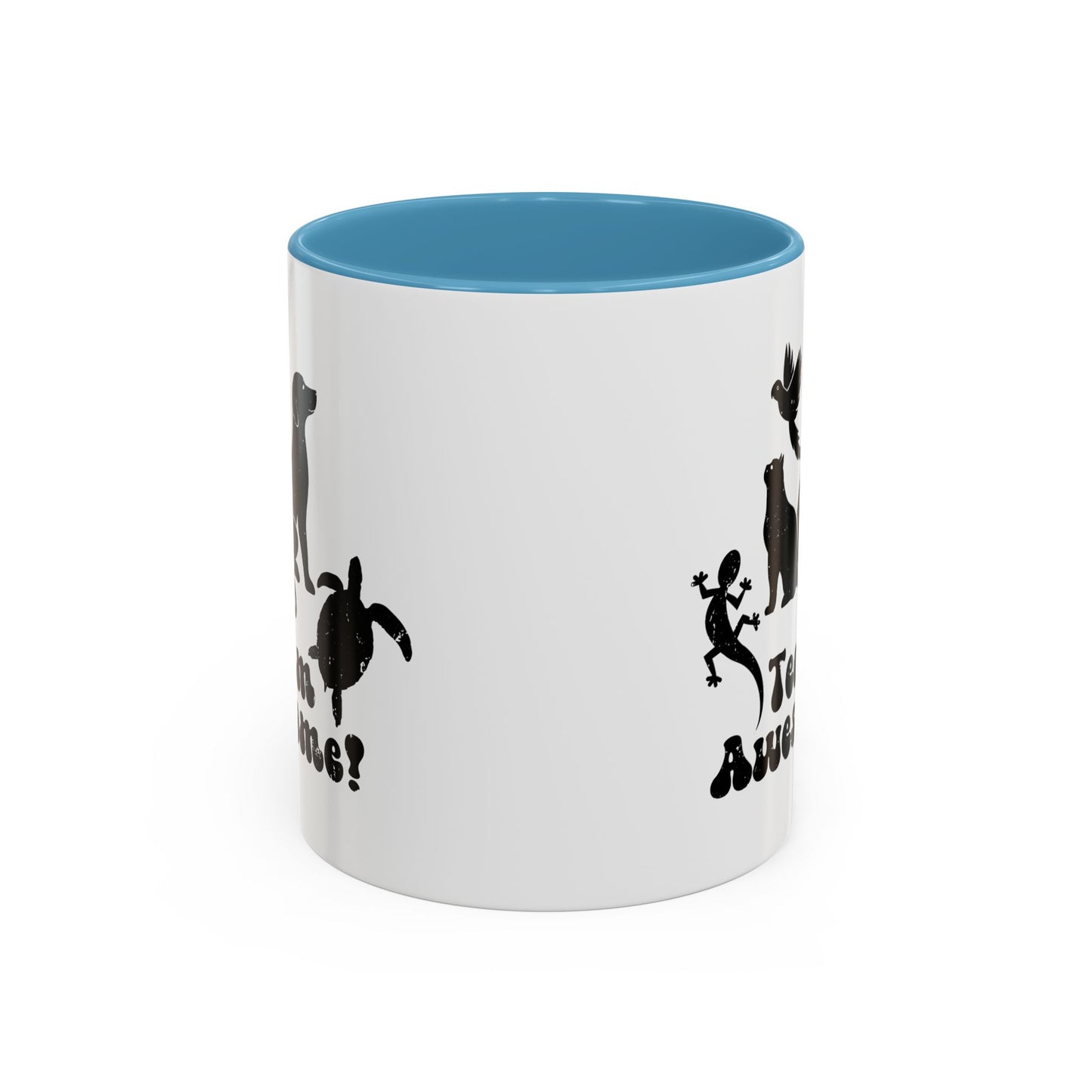 11oz/15oz Animal Lover Lizard Cat Bird Dog Turtle Team Awesome Coffee Mug