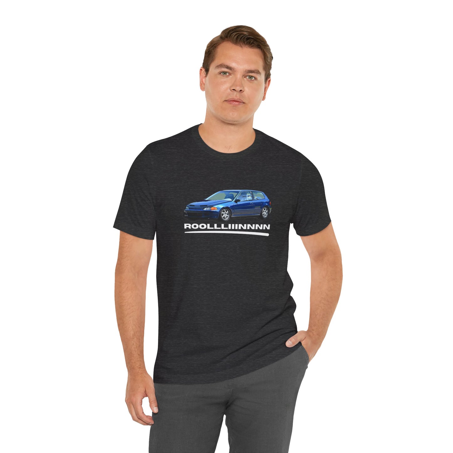 Unisex Jersey Short Sleeve Rolllllin Civic Hatchback Appreciation T-Shirt