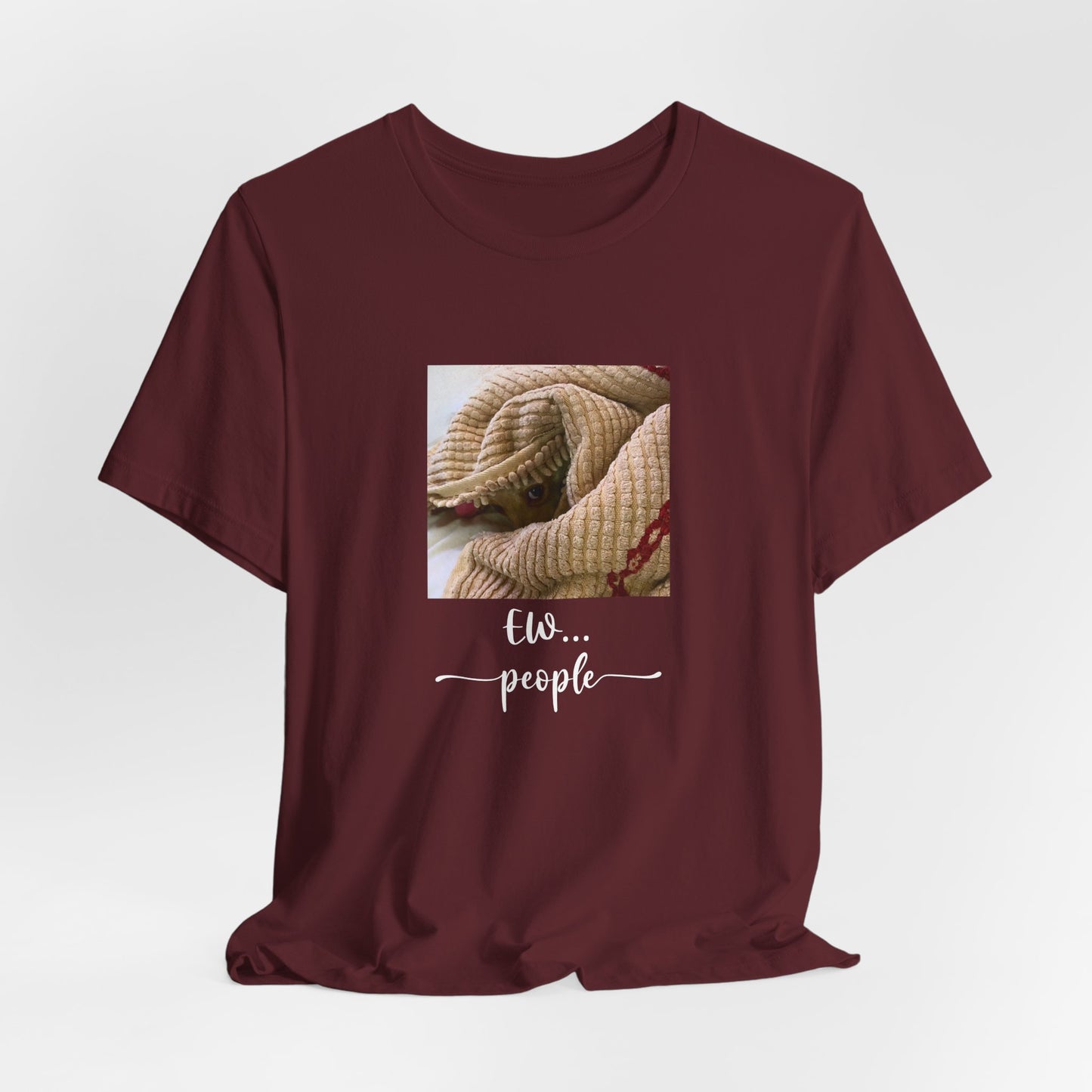 Unisex EW People Introvert Hiding Chihuahua T-Shirt