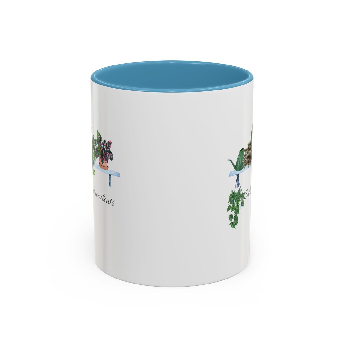11oz/15oz Garden Themed Coffee Mug Sucker for Succulents