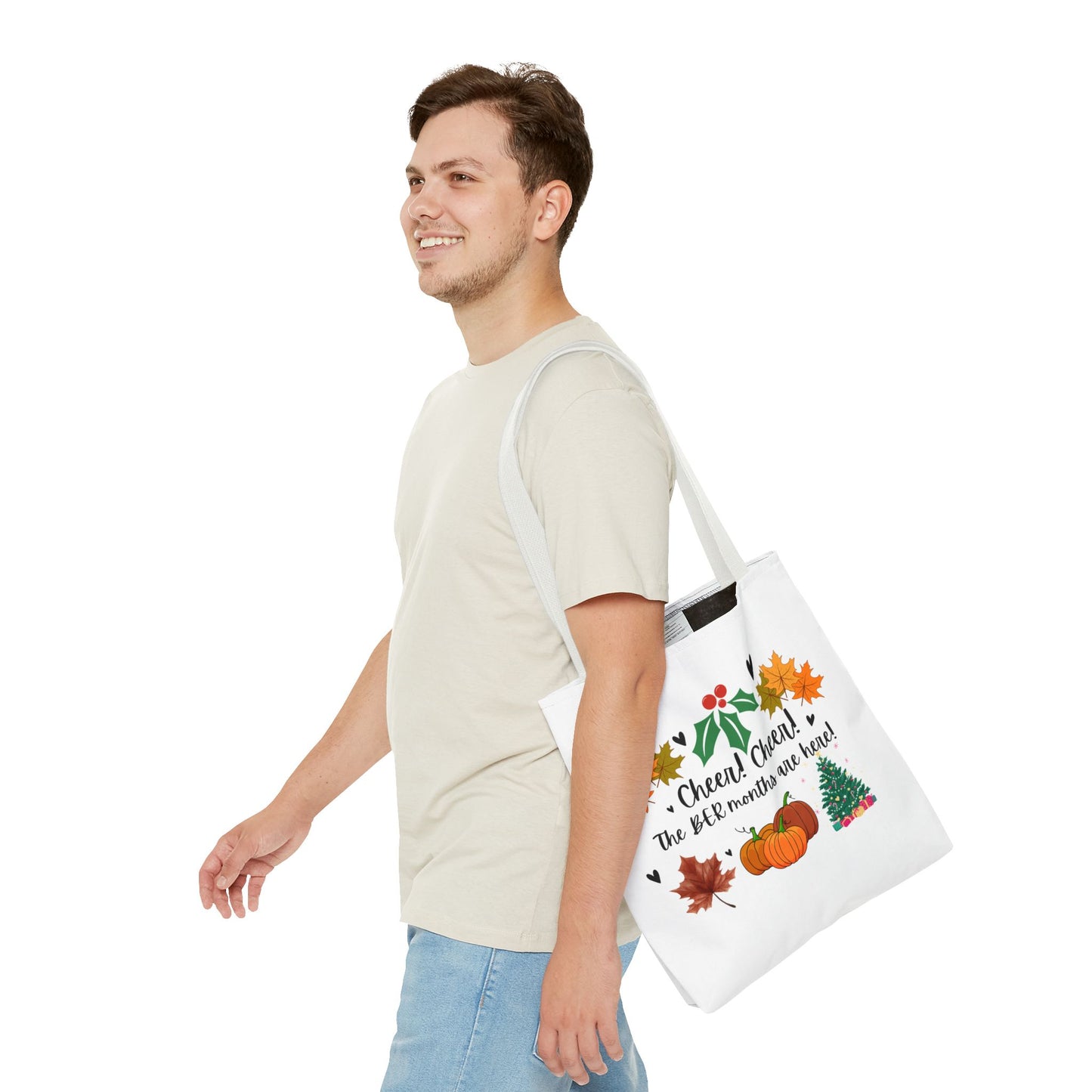 Unisex BER Months Tote Bag Autumn Fall September October November December Tote Bag Favorite Months Tote Bag
