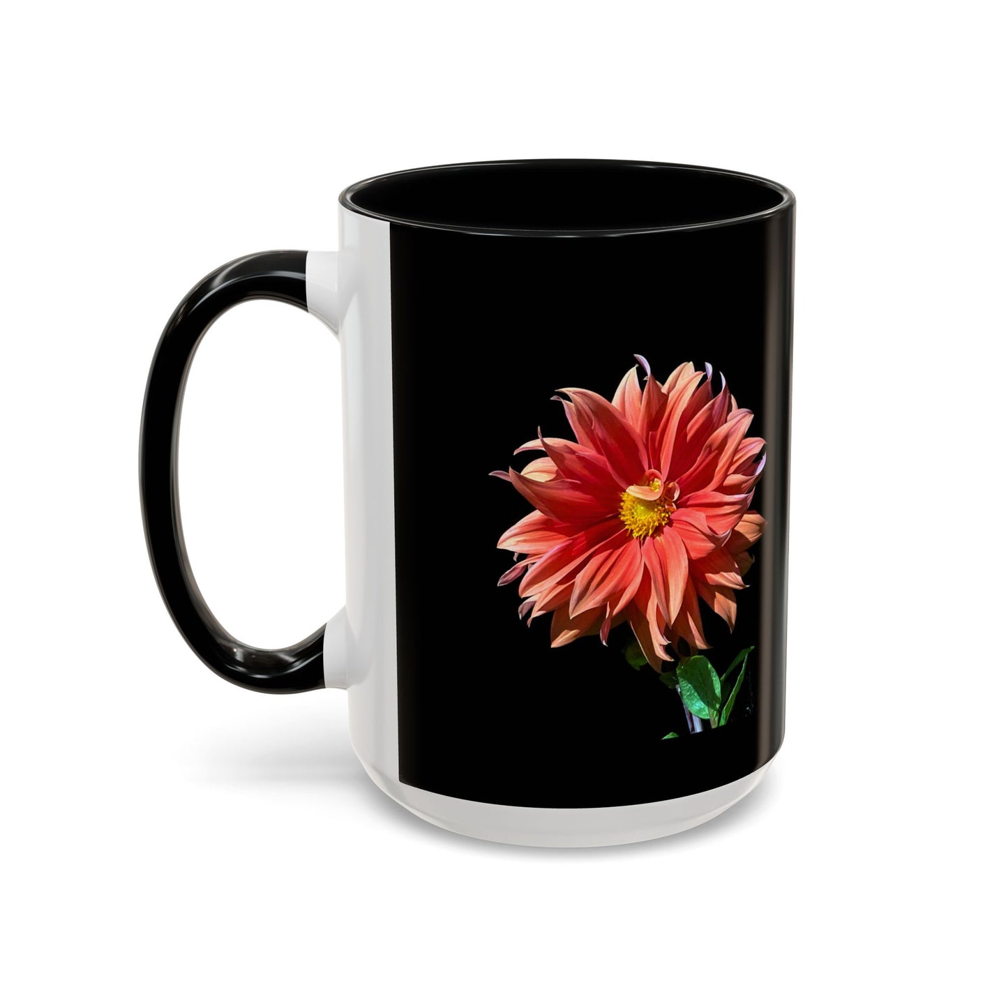 11oz/15oz Dahlia Flower Coffee Mug
