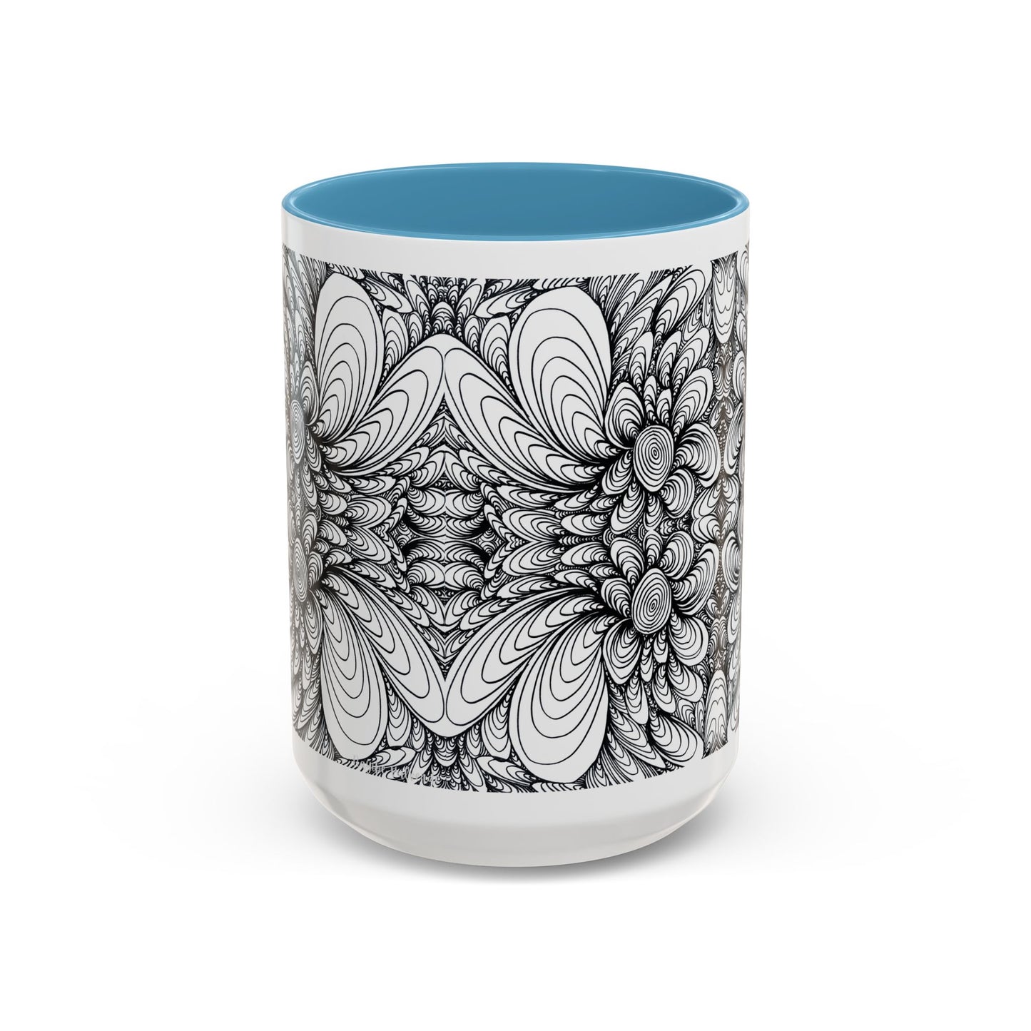 11oz/15oz Original Line Art Mug - Blooms
