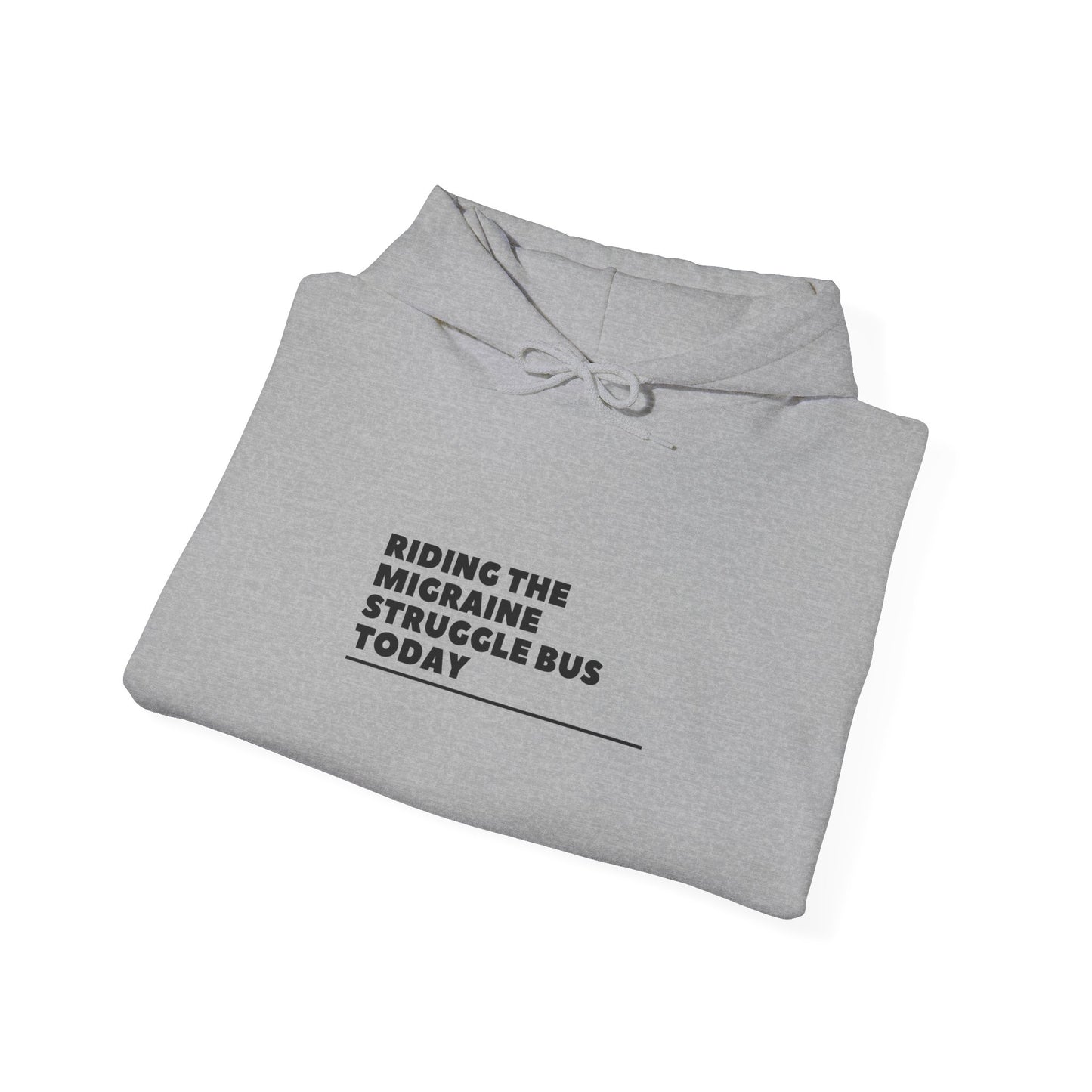 Unisex Migraine Day Invisible Illness Warrior Hooded Sweatshirt