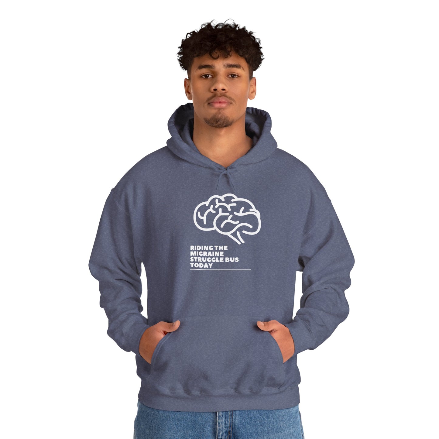 Migraine Day Invisible Illness Warrior Hooded Sweatshirt