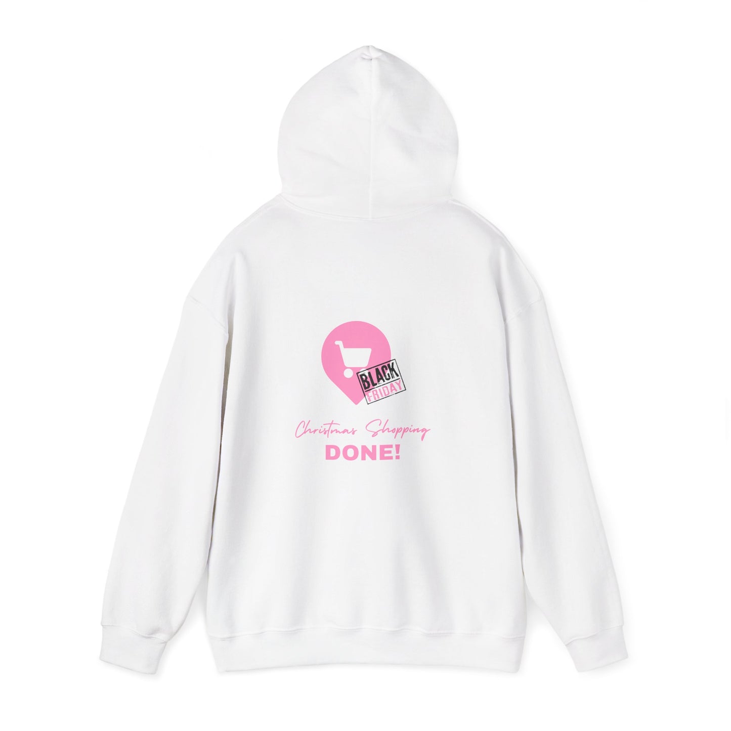 Unisex Black Friday Christmas Shopping DONE! Heavy Blend™ Hooded Sweatshirt