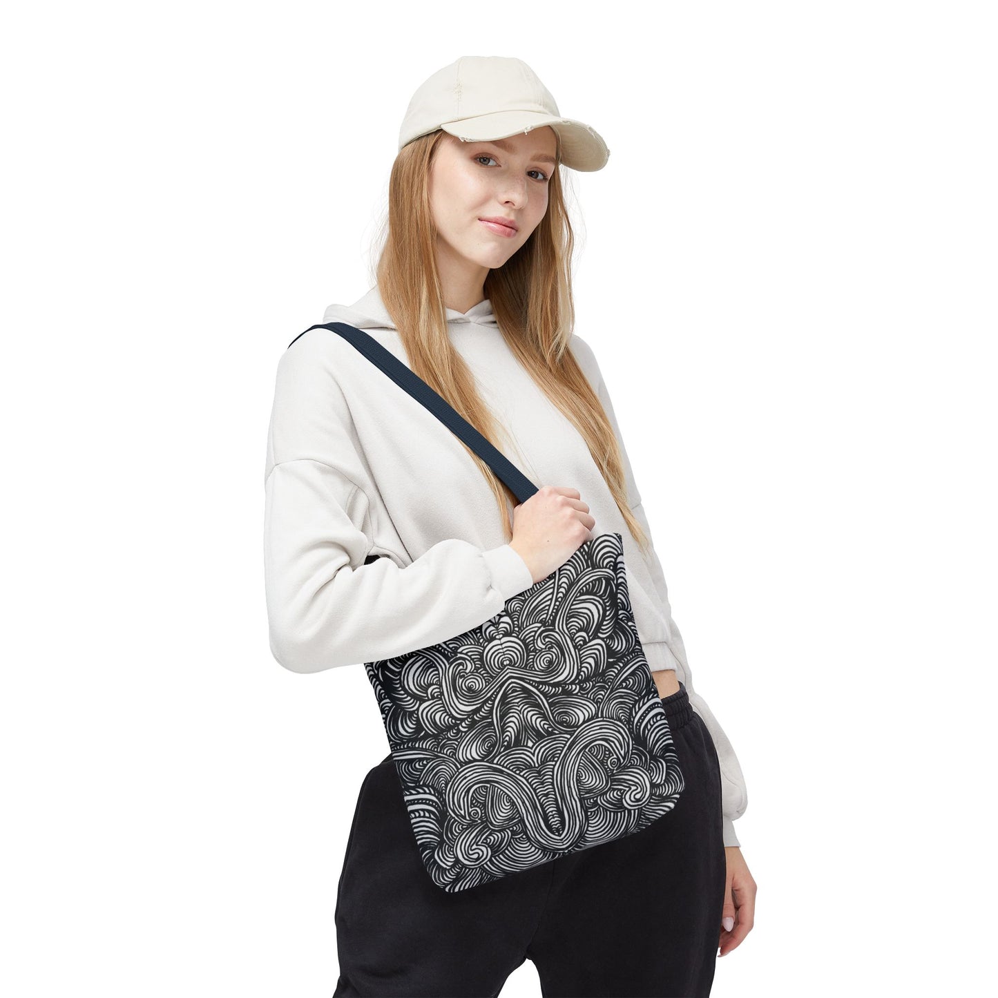 Unisex Original Line Art All Over Print Tote Bag - Mirage